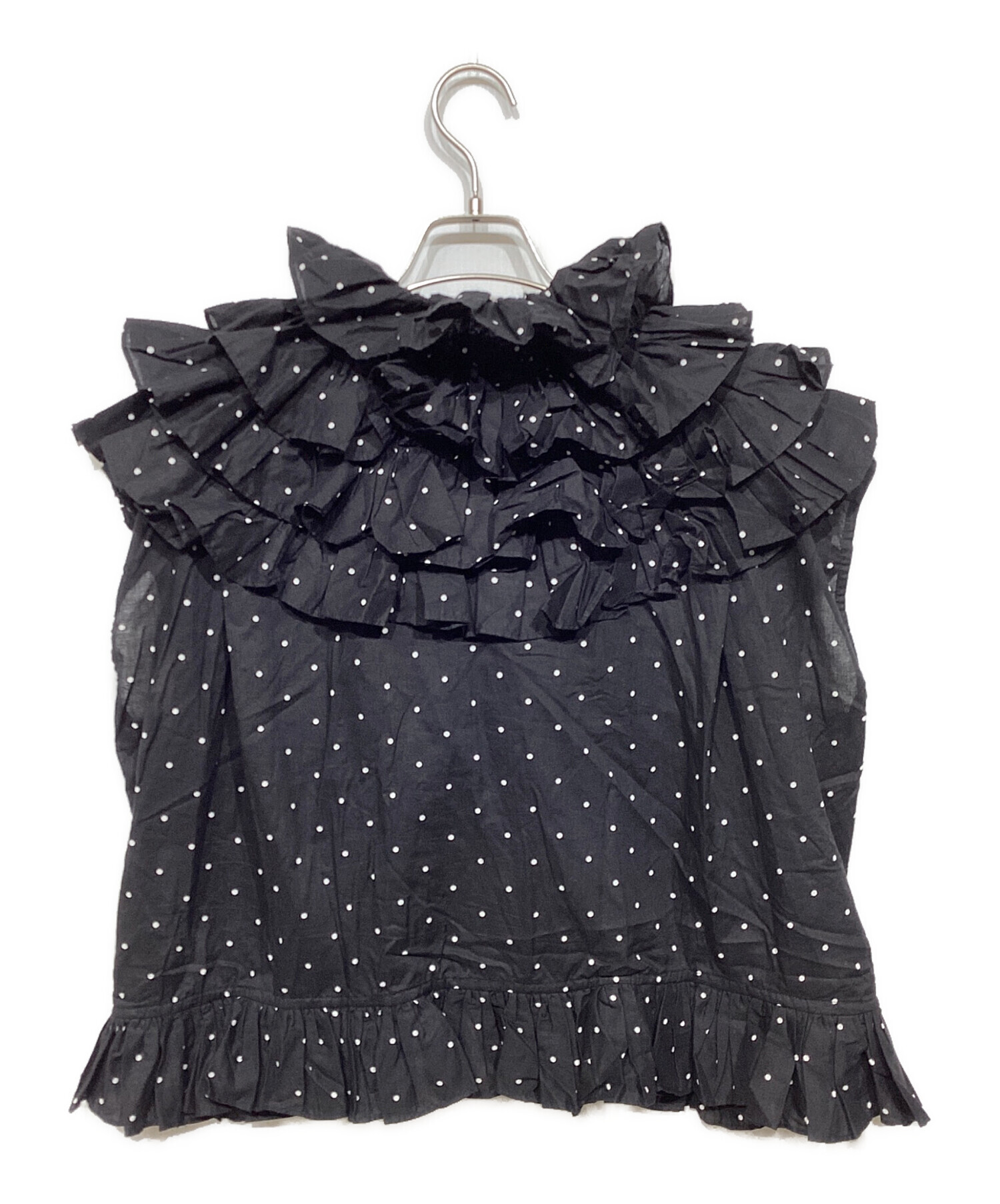 クリンクルクリンクルクリンクル　フリルポンチョブラウス　F 中古・古着通販】crinkle crinkle crinkle (クリンクル クリンクル
