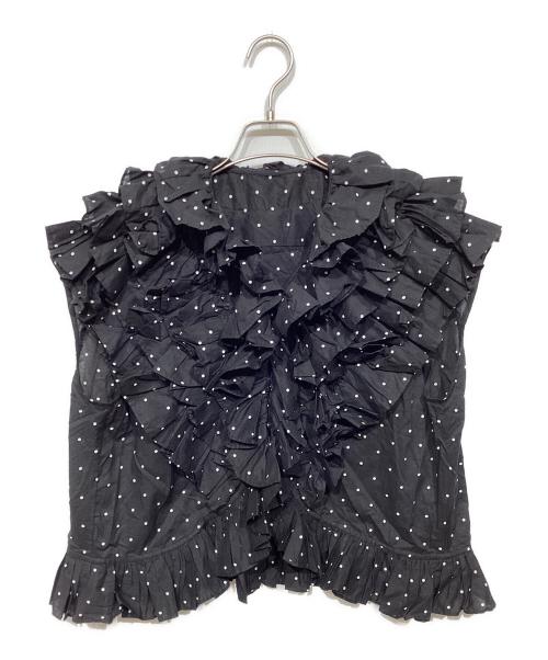crinkle crinkle crinkle フリルポンチョブラウス 中古・古着通販】crinkle crinkle crinkle (クリンクル クリンクル