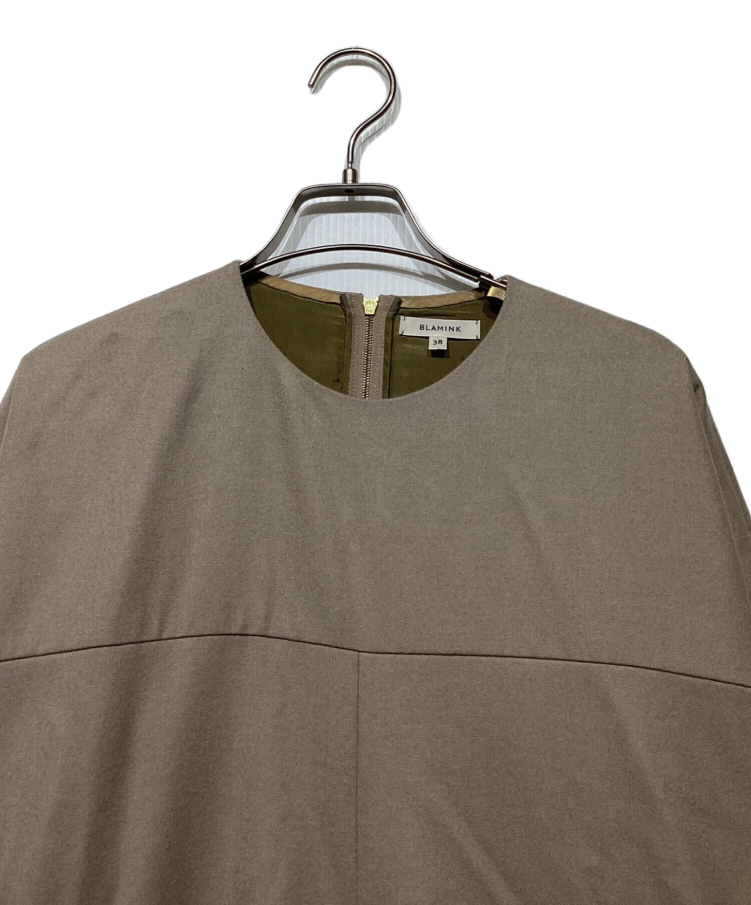 中古・古着通販】BLAMINK (ブラミンク) バックジップ ウール