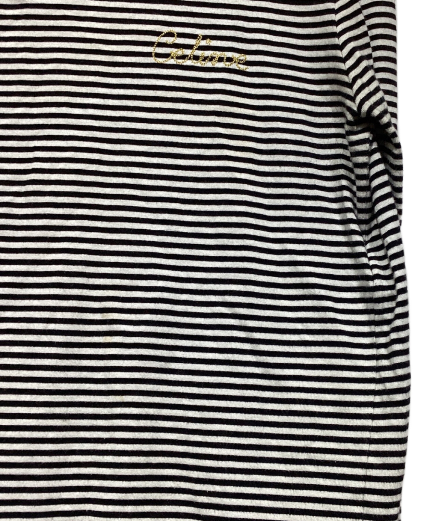 中古・古着通販】CELINE (セリーヌ) ボーダーカットソー 2X352469F