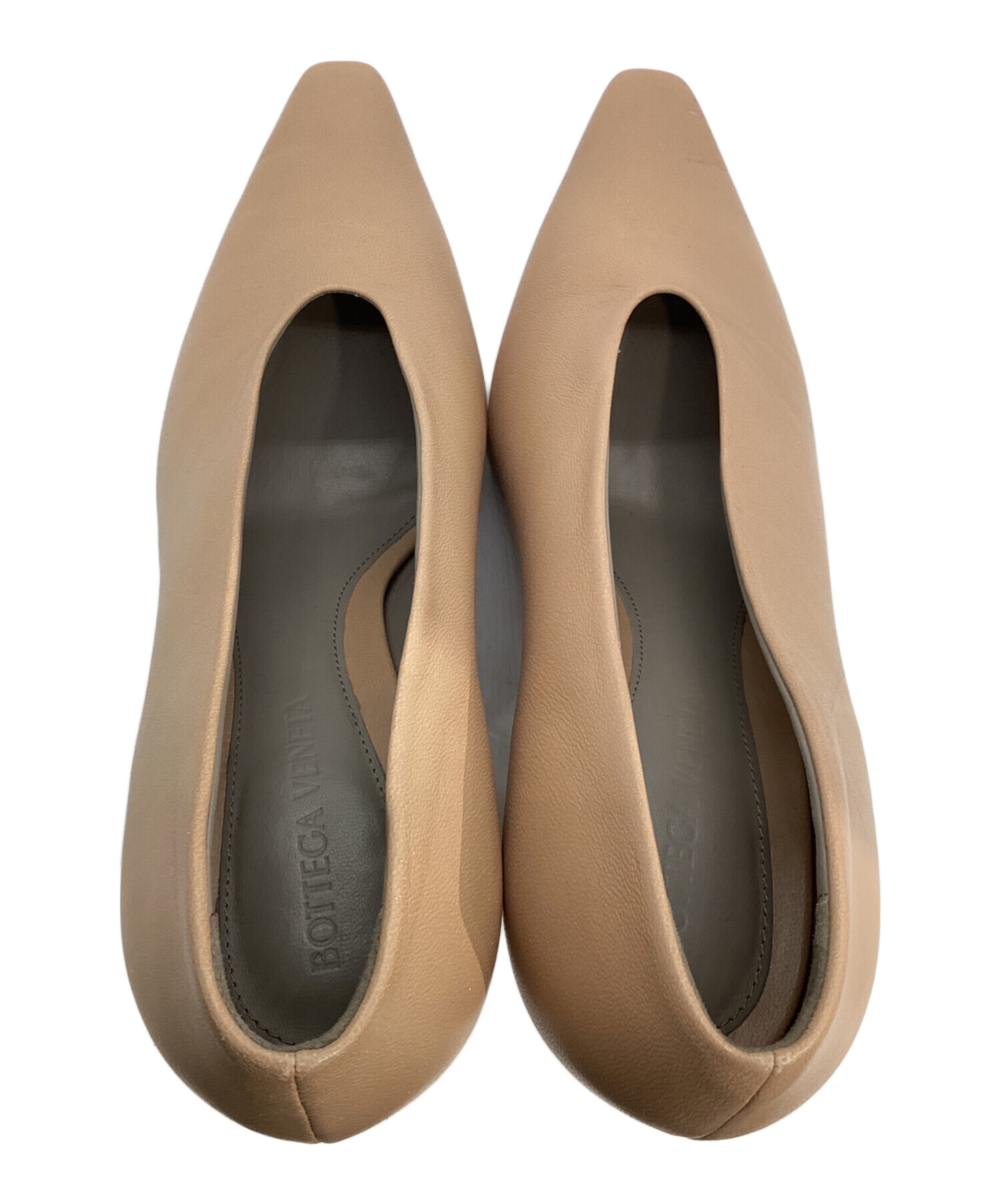 中古・古着通販】BOTTEGA VENETA (ボッテガベネタ) アーモンドパンプス
