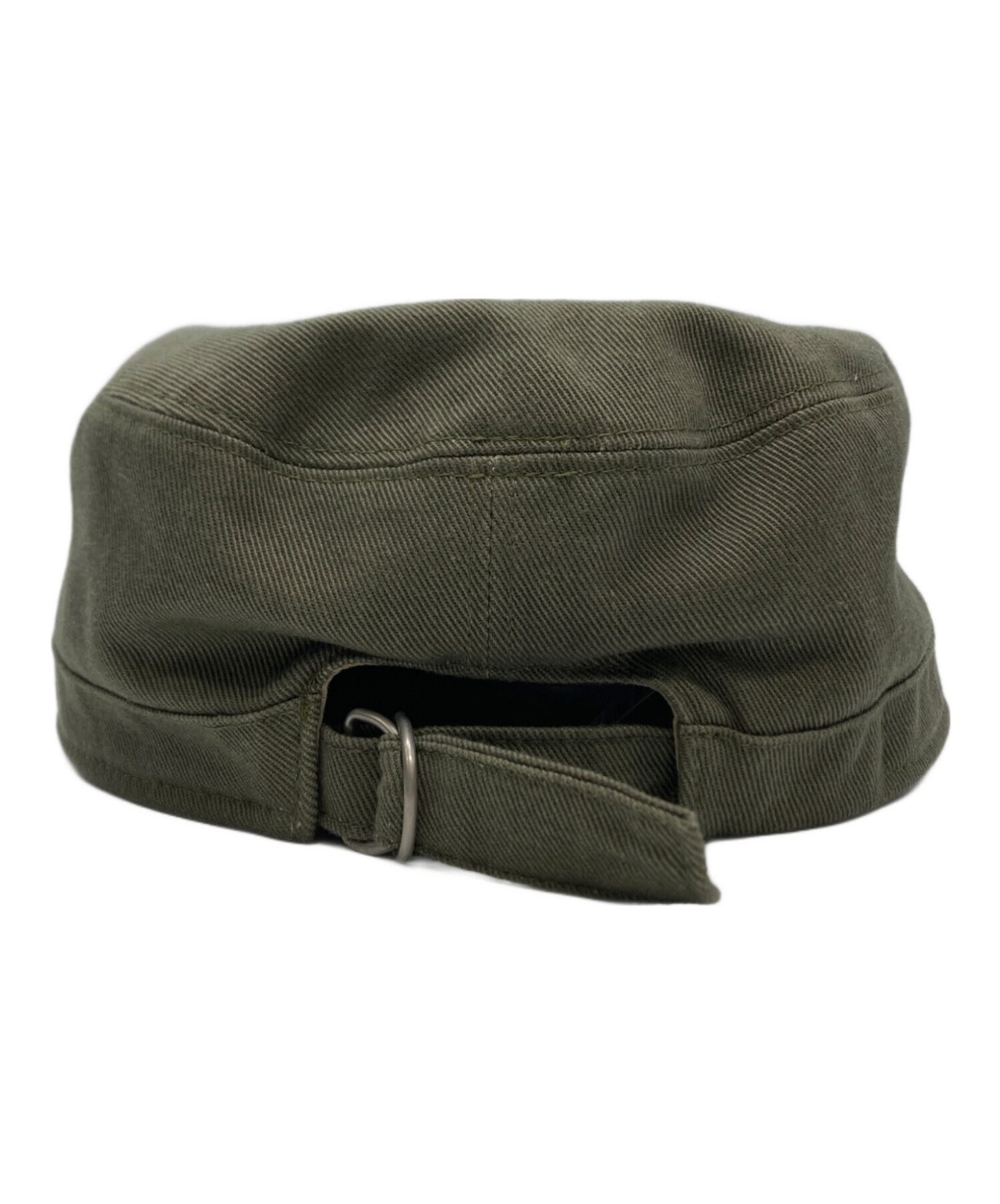 セリーヌ（CELINE） トリオンフロゴアー ミーキャップ　キャスケット　カーキ CELINE セリーヌ ベースボールキャップ TRIOMPHE トリオンフ 2AUG4234X