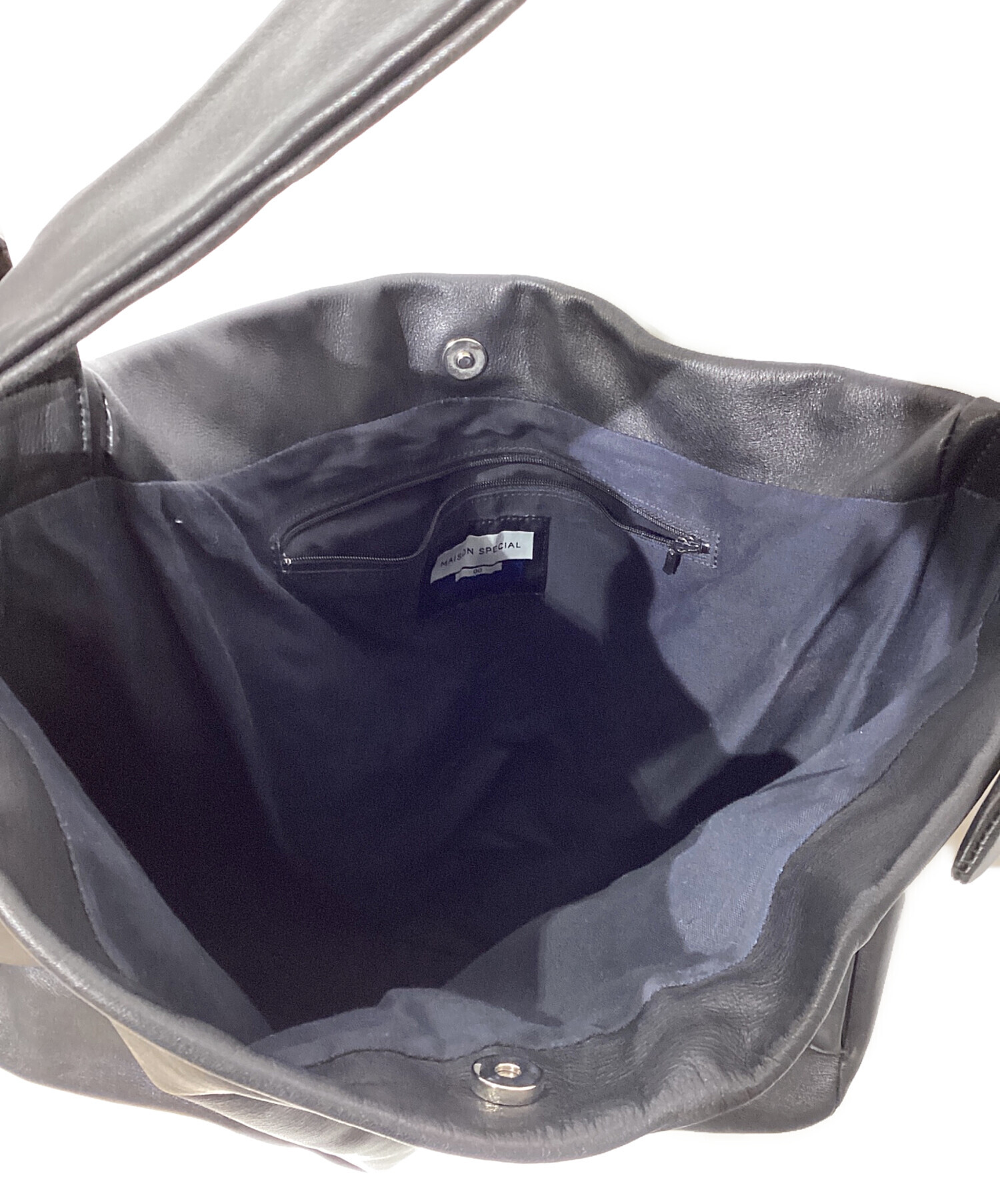 中古・古着通販】MAISON SPECIAL (メゾンスペシャル) Leather Shoulder 