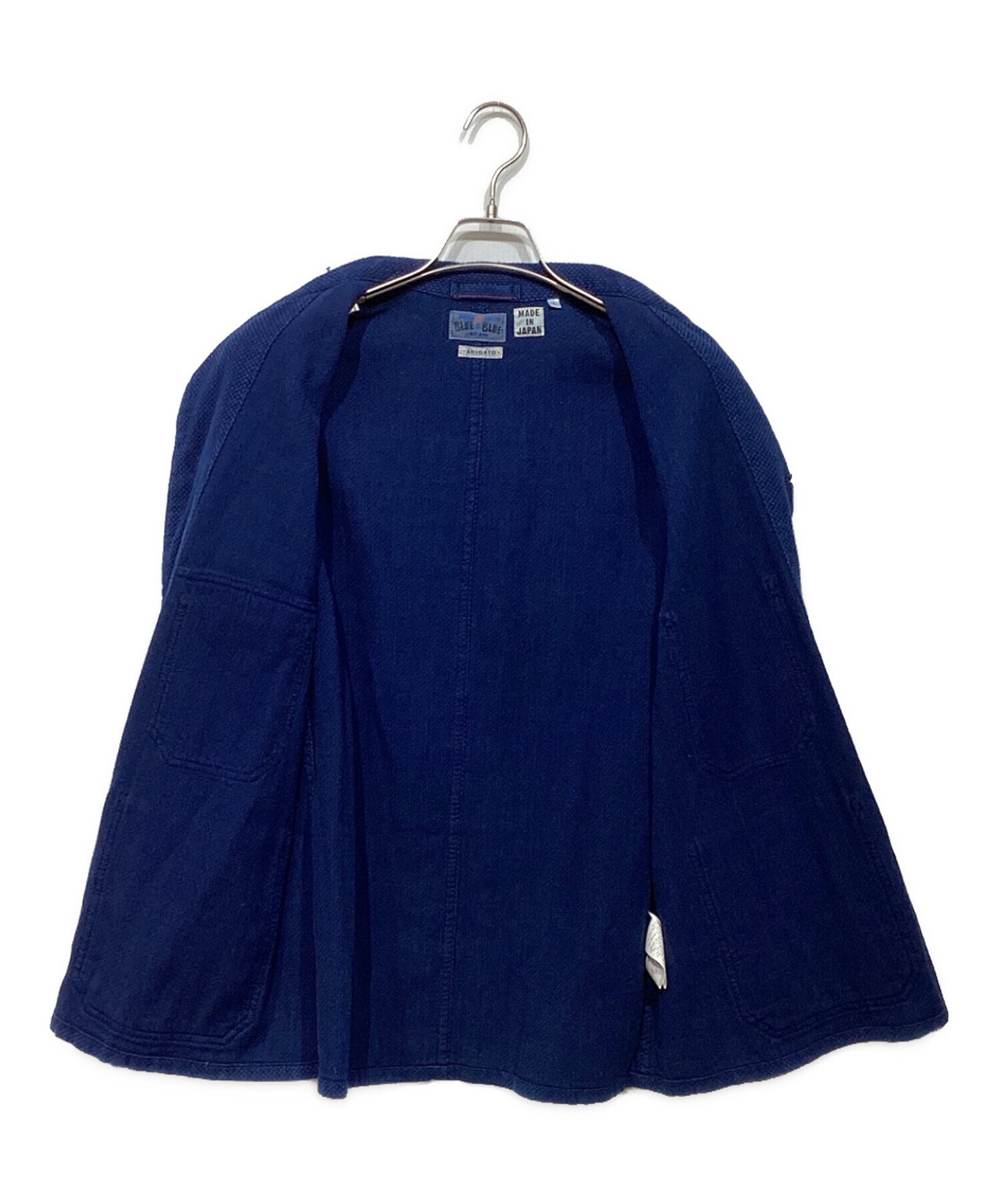 中古・古着通販】BLUE BLUE (ブルーブルー) インディゴ染め 刺し子