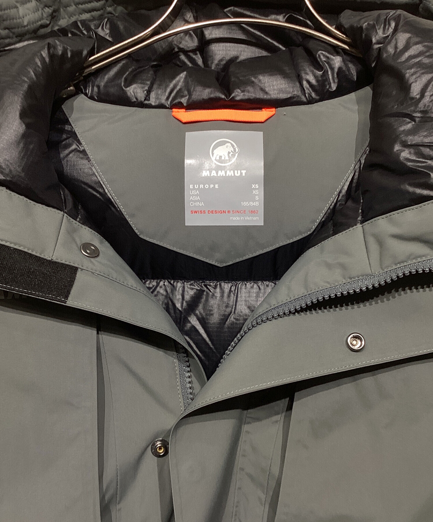 中古・古着通販】MAMMUT (マムート) ダウンコート グレー サイズ:S