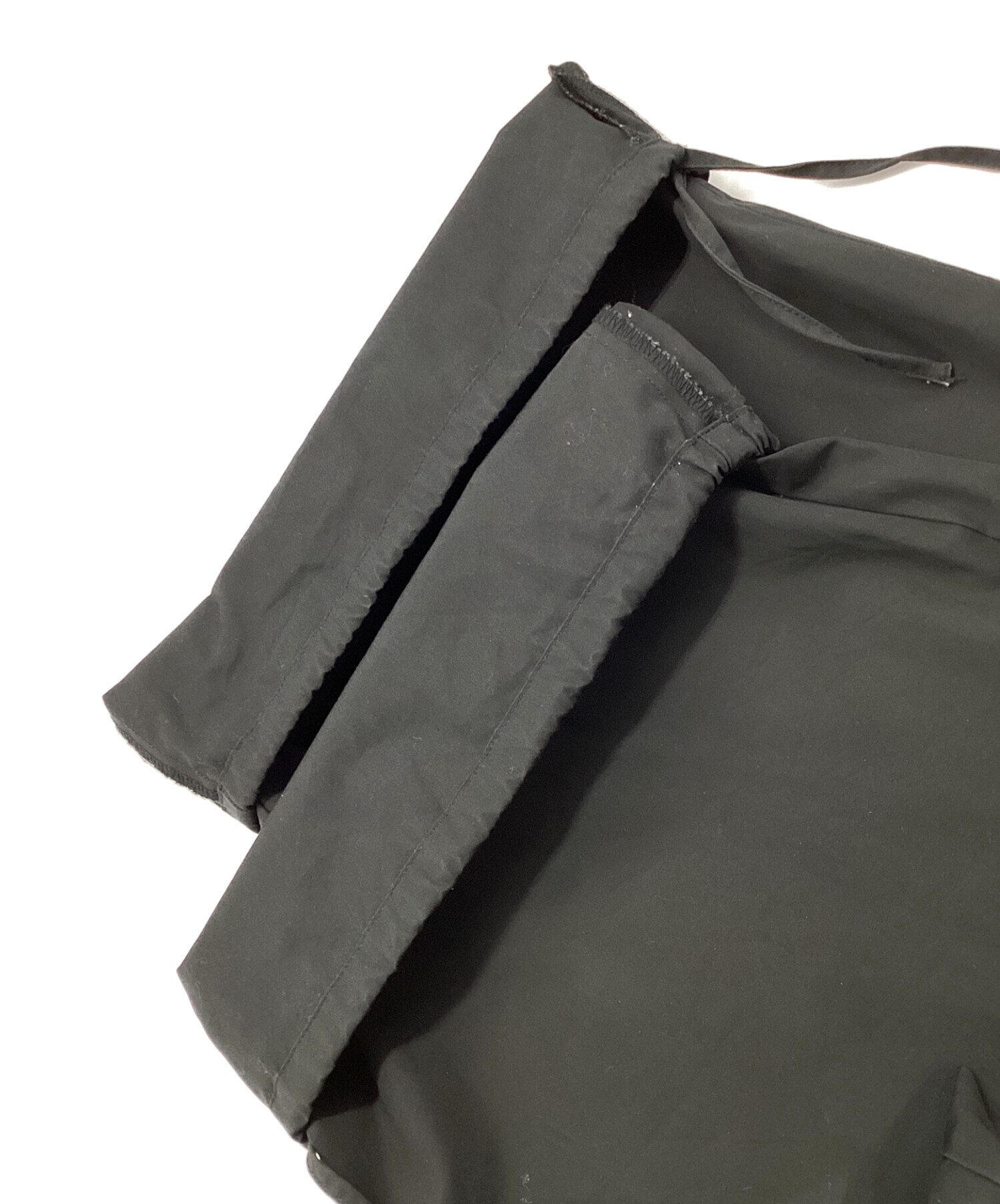 fofofofa KINCHAKU salopette / black フリー 中古・古着通販】fofofofa (ー) KINCHAKU salopette ブラック サイズ