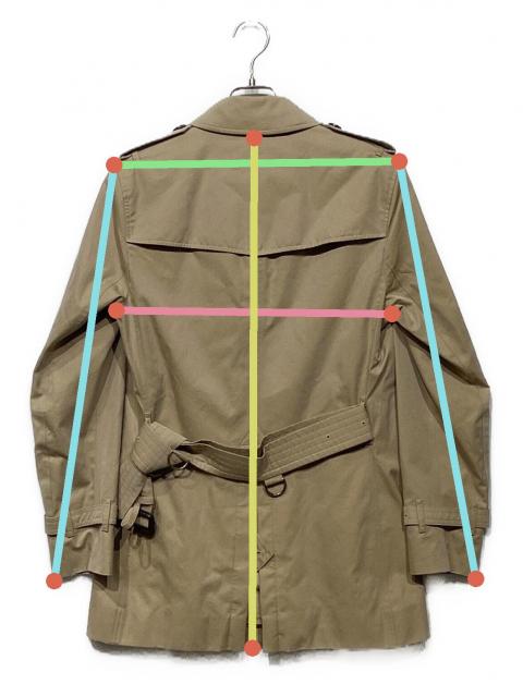 バーバリー定番　Sandringham ショート　トレンチコート 中古・古着通販】BURBERRY (バーバリー) THE SANDRINGHAM SHORT