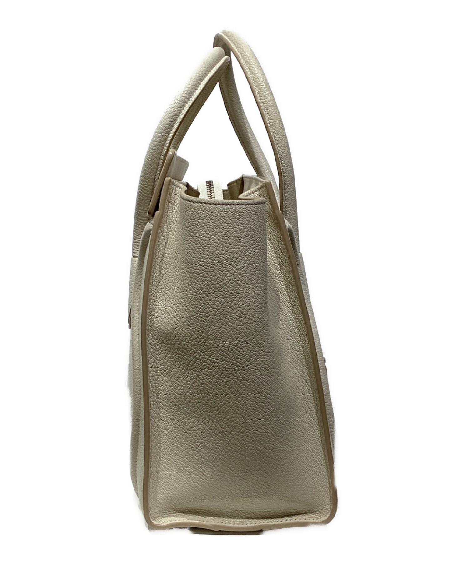 ★Sea☆★美品♡セリーヌ　ラゲージマイクロ　ハンドバッグ　ベージュ CELINE 未使用品 セリーヌ ラゲージ マイクロショッパー ハンドバッグ