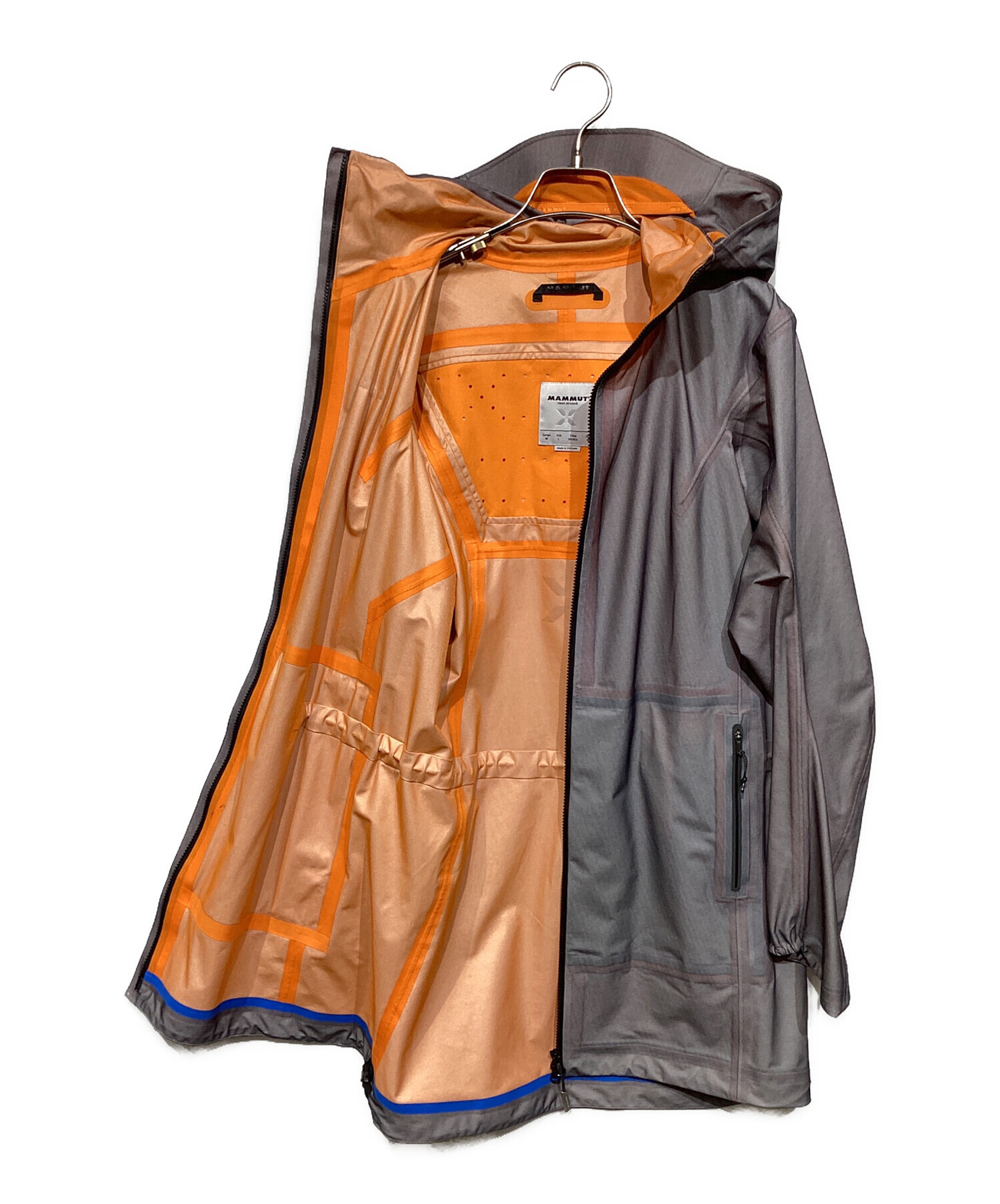 Mammut マムート 1010-26950 Teufelsberg HS Parka トイフェルスベルク パーカー ホワイト系 オレンジ系 M【新古品】【未使用】【中古】 Mammut - Mammut マムート 1010-26950 Teufelsberg HS Parka トイ