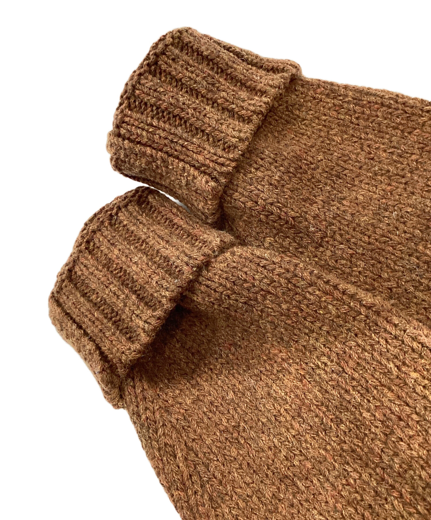 中古・古着通販】Nahyat (ナヤット) クルーネックニット ブラウン