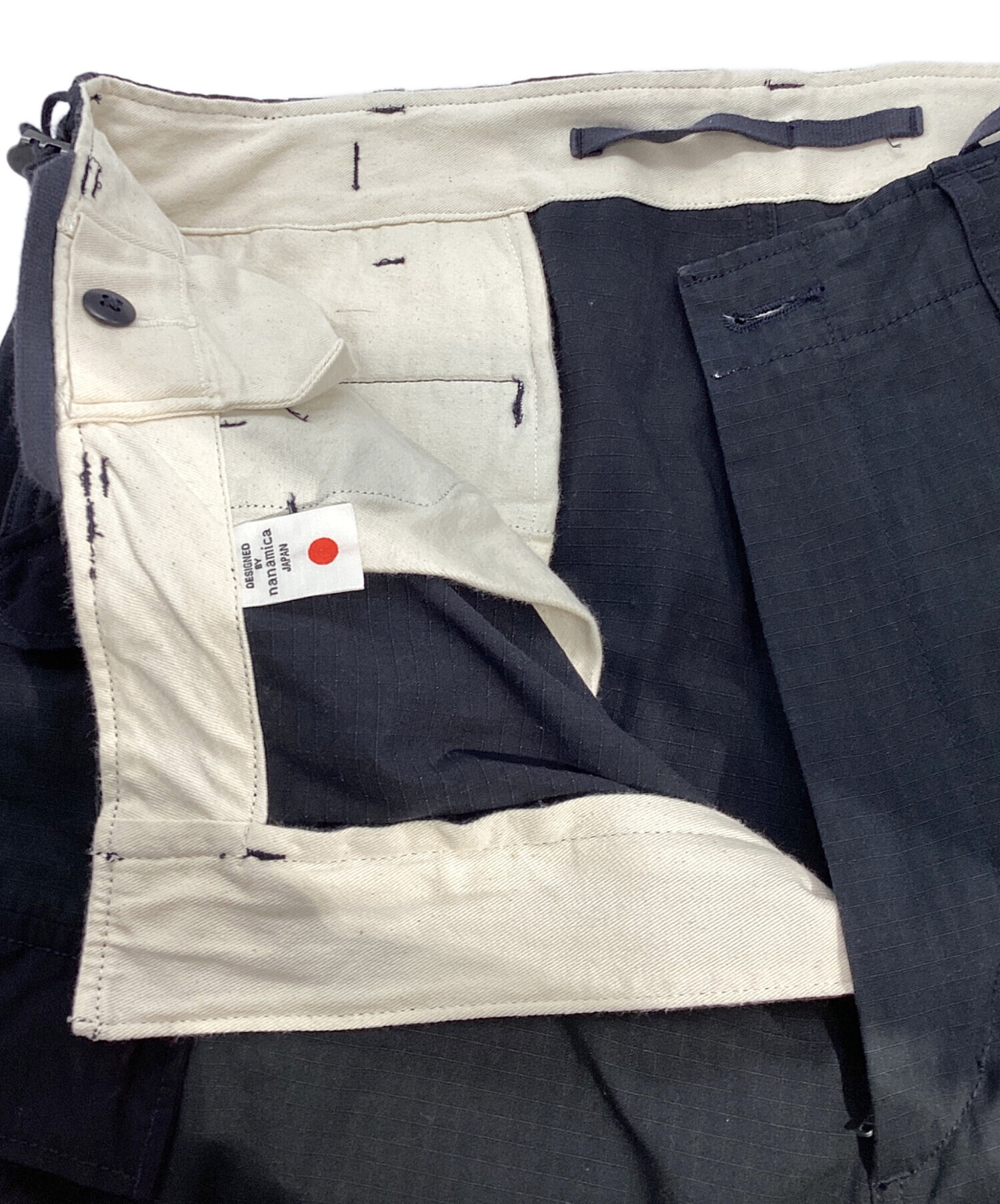 中古・古着通販】nanamica (ナナミカ) カーゴパンツ ネイビー サイズ