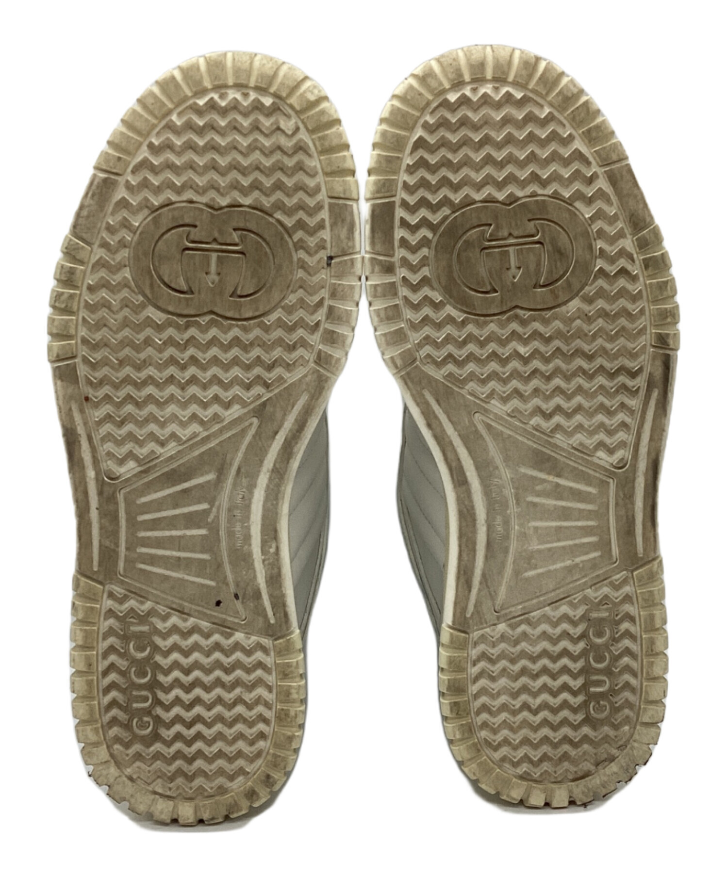 中古・古着通販】GUCCI (グッチ) Re-Web リウェブ レザースニーカー
