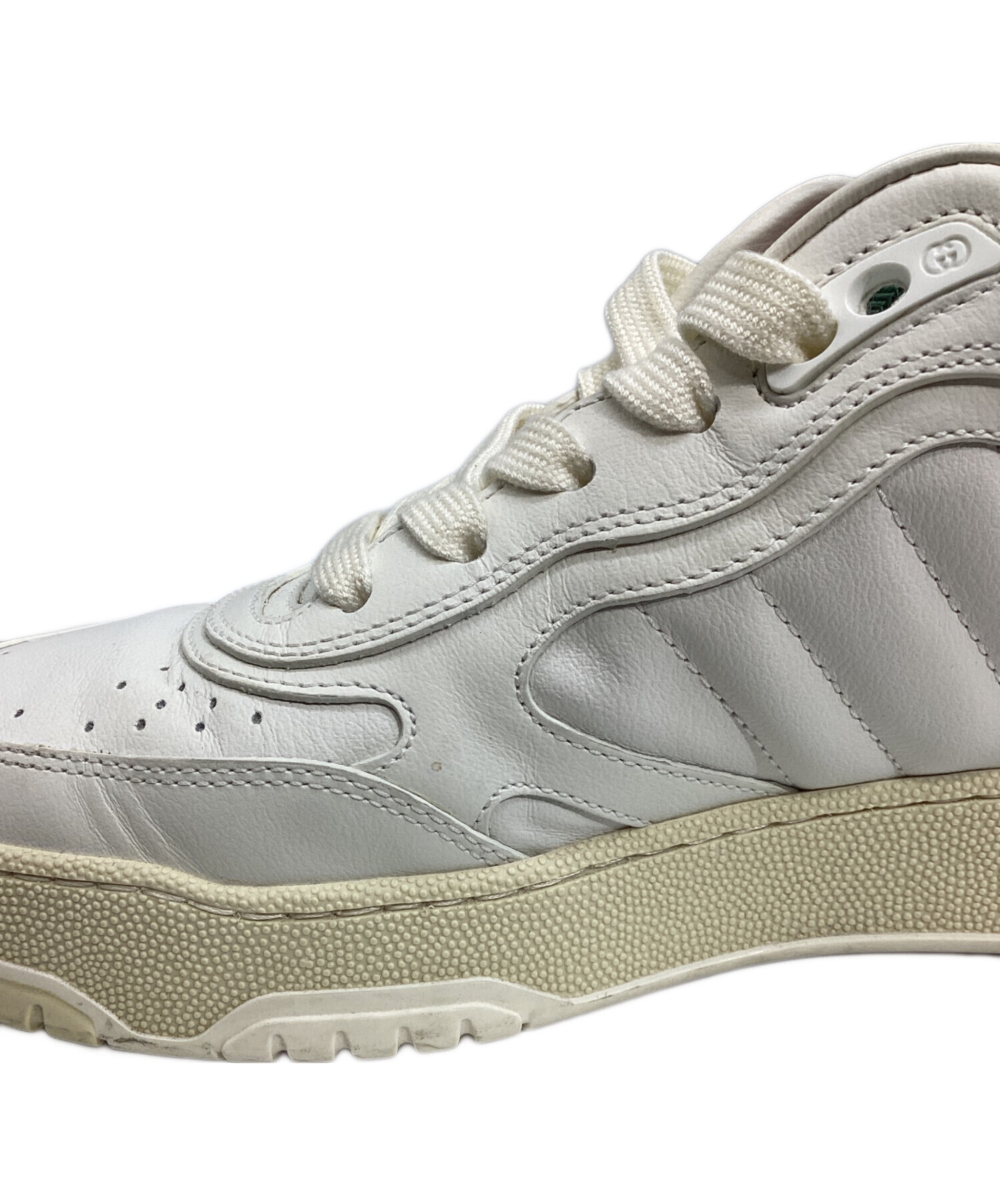 中古・古着通販】GUCCI (グッチ) Re-Web リウェブ レザースニーカー