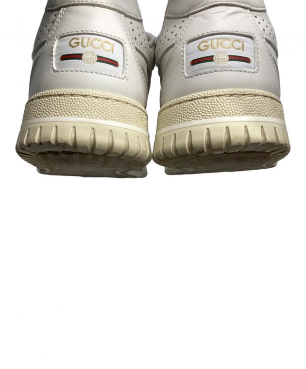 中古・古着通販】GUCCI (グッチ) Re-Web リウェブ レザースニーカー