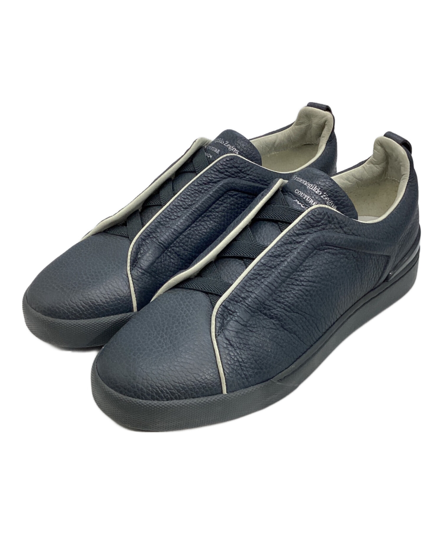 Elmenegildo Zegna ネイビードレスシューズ サイズ6 | SSVS.CH