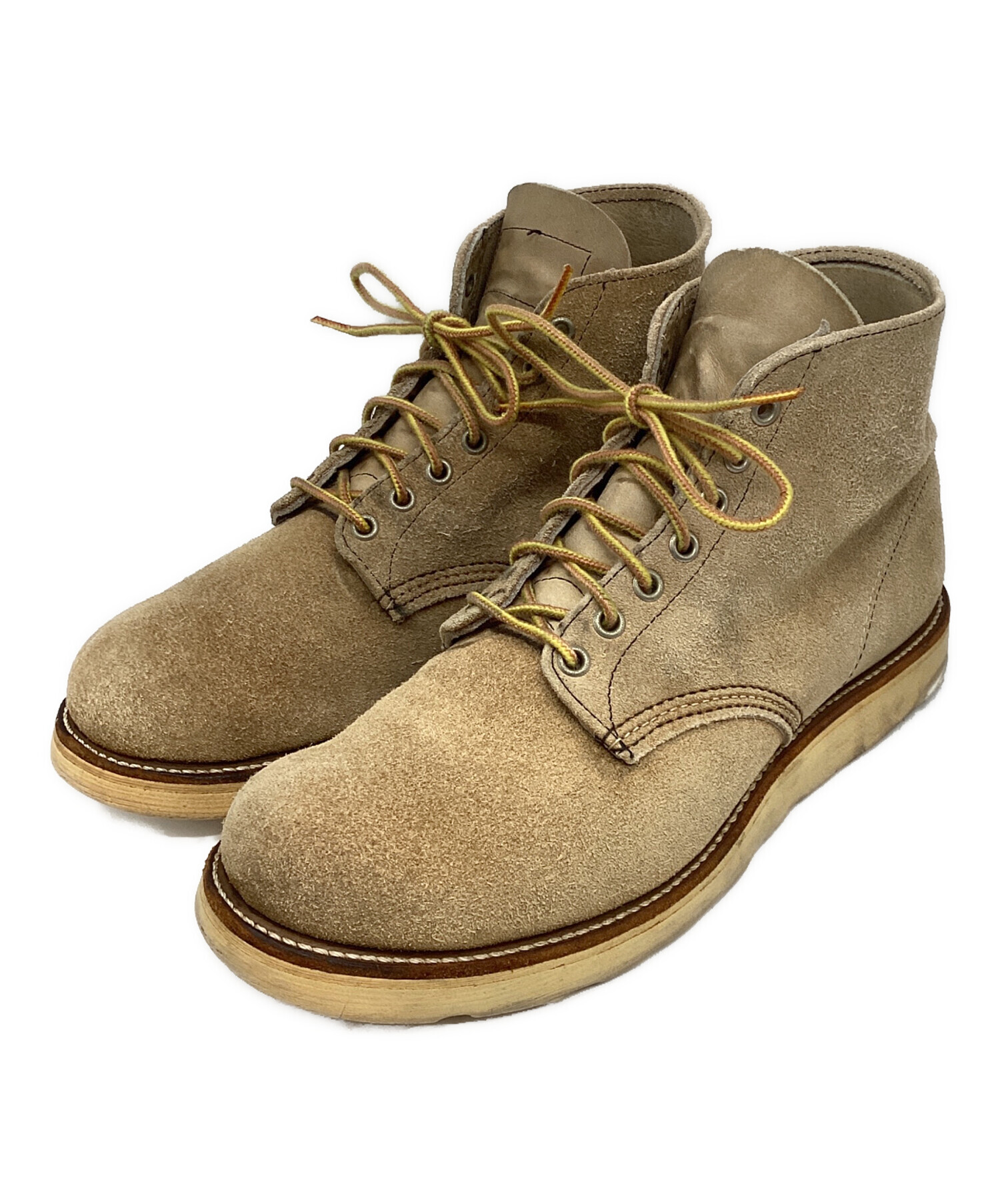 REDWINGベージュ スエード ワークブーツ 中古・古着通販】RED WING (レッドウィング) アイリッシュセッター