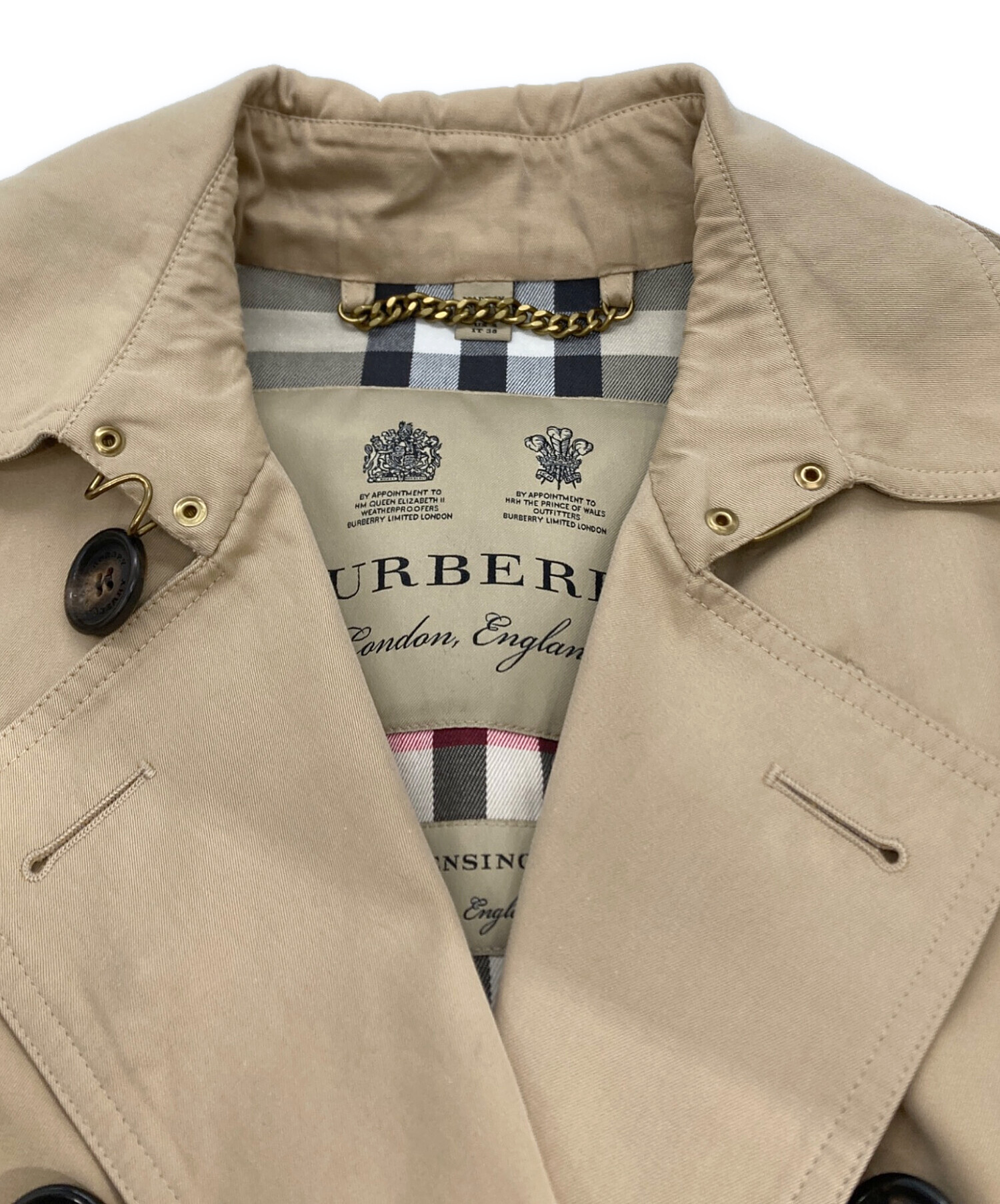 中古・古着通販】BURBERRY (バーバリー) KENSINGTON トレンチコート