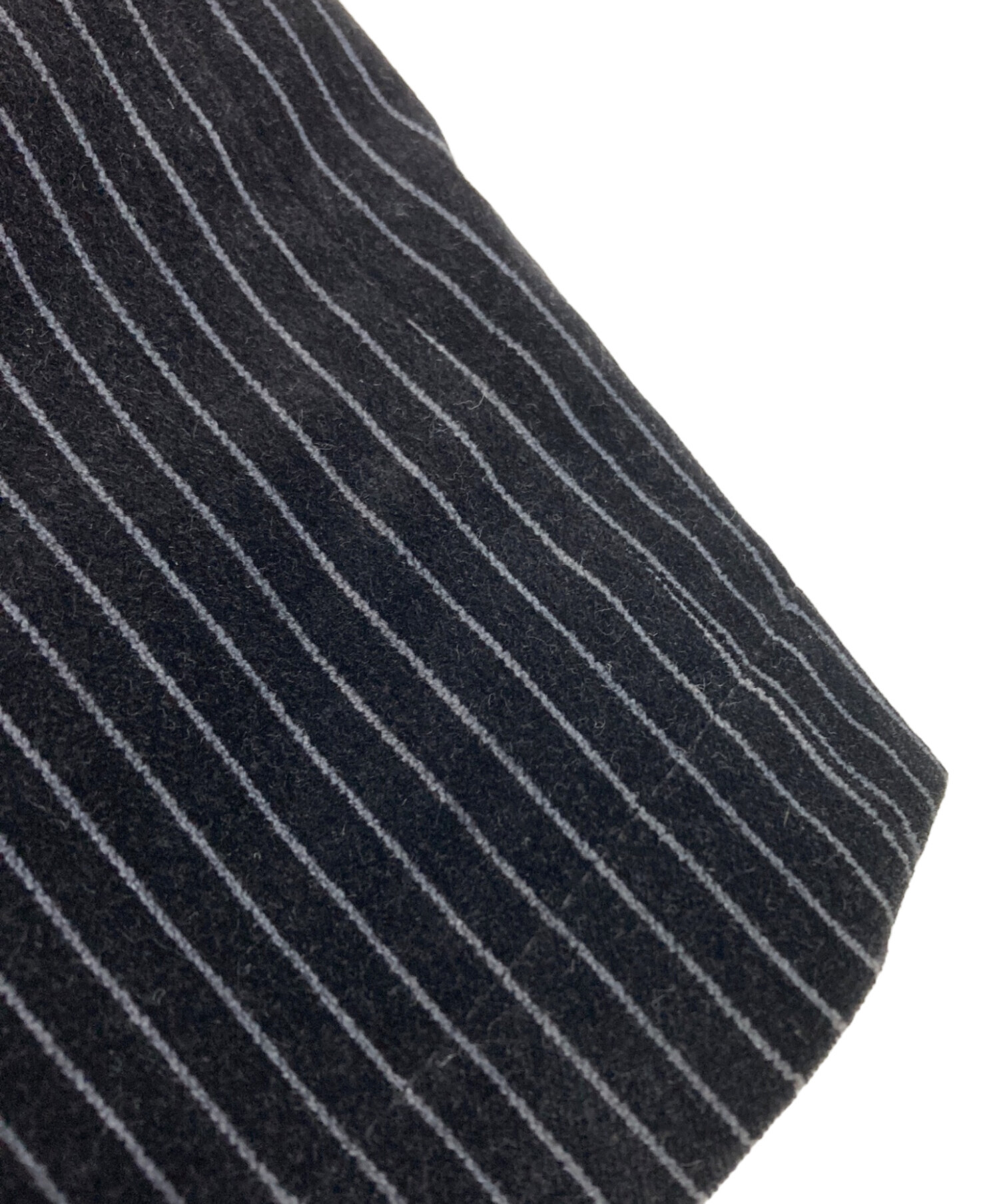 美品★バーバリーブラックレーベル ベロア テーラードジャケット ストライプ 光沢 美品✨バーバリーブラックレーベル ベロア テーラードジャケット