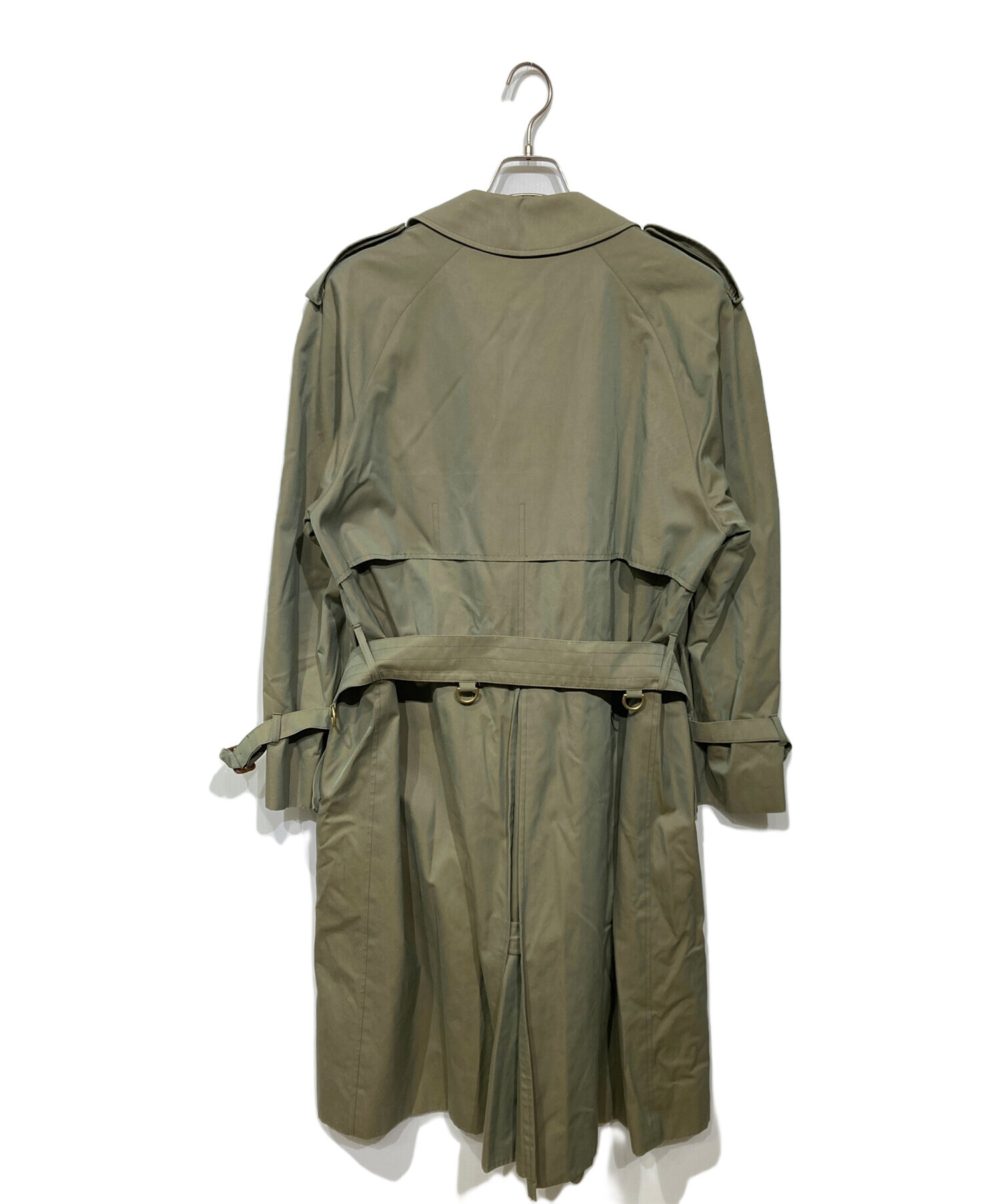 中古・古着通販】Aquascutum (アクアスキュータム) 玉虫カラートレンチ