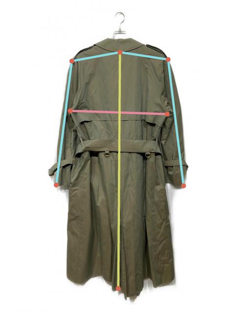 中古・古着通販】Aquascutum (アクアスキュータム) 玉虫カラートレンチ