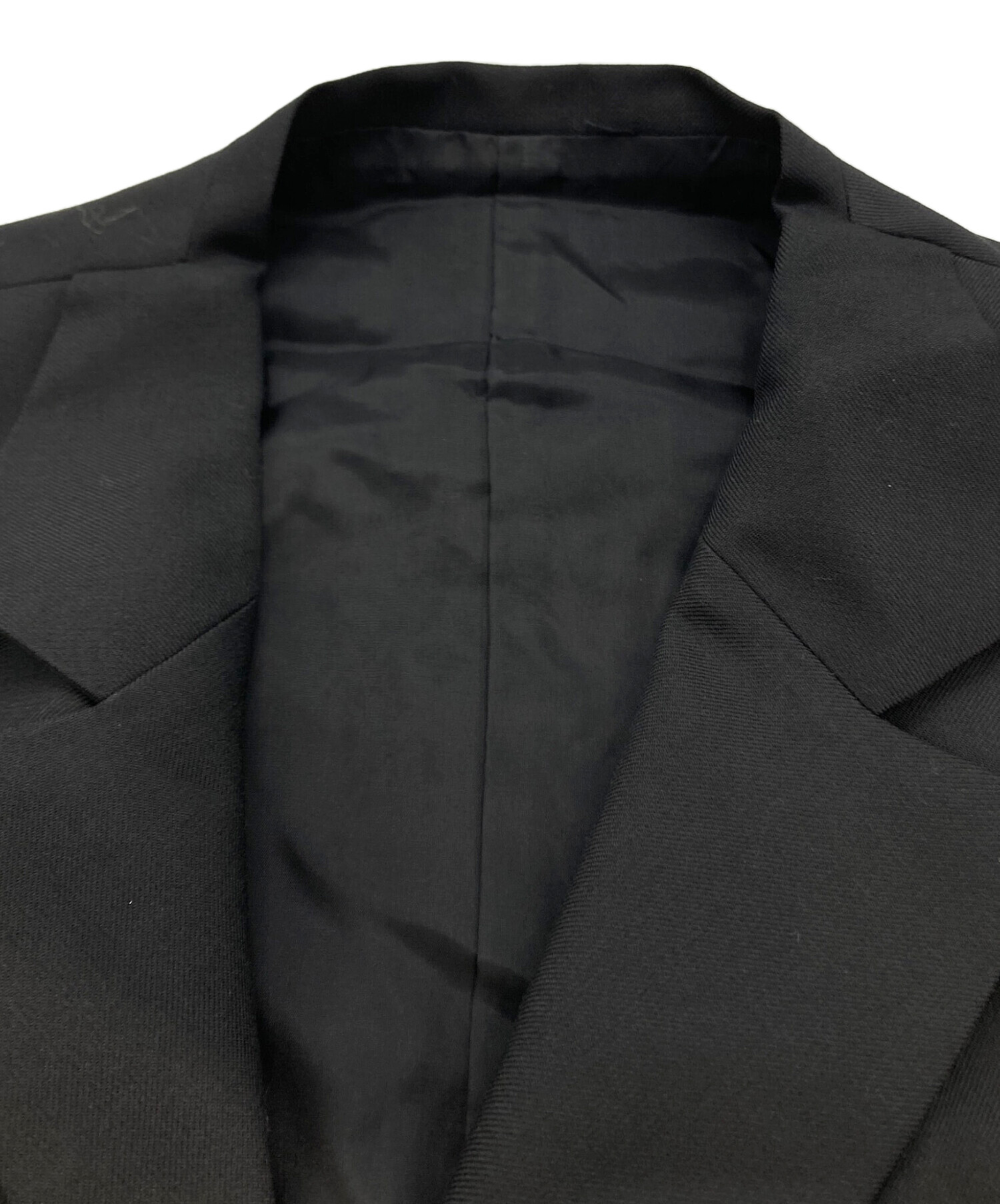 中古・古着通販】GROUND Y (グラウンドワイ) ロングベスト ブラック