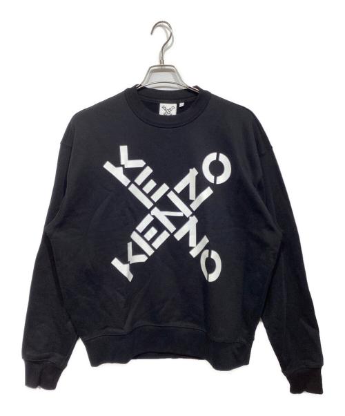 中古・古着通販】KENZO (ケンゾー) SPORT CREWNECK BIG X ブラック
