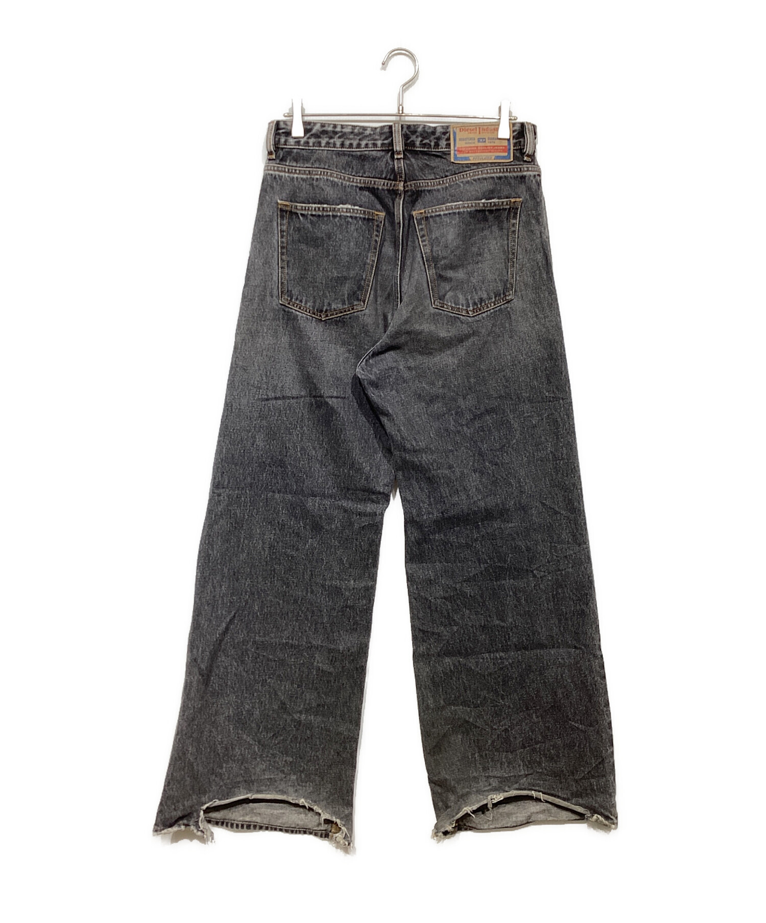 中古・古着通販】DIESEL (ディーゼル) D-RISEデニムパンツ ブラック