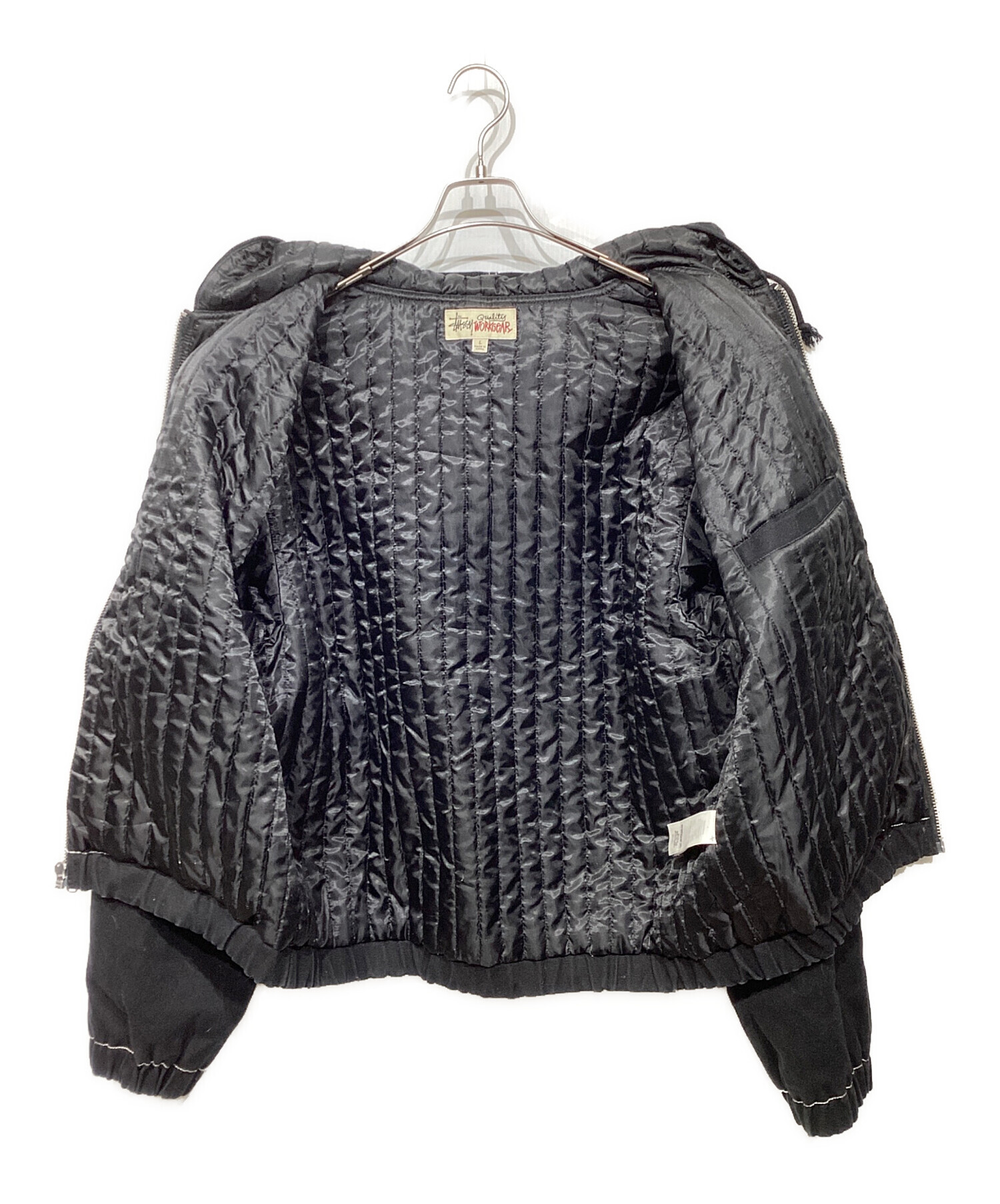 中古・古着通販】stussy (ステューシー) Contrast Stitch Work Jacket