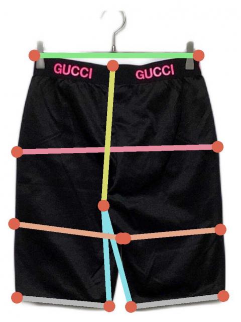 中古・古着通販】GUCCI (グッチ) ロゴ バイカーショーツ 688421 中古・古着通販】GUCCI (グッチ) ロゴ バイカーショーツ 688421