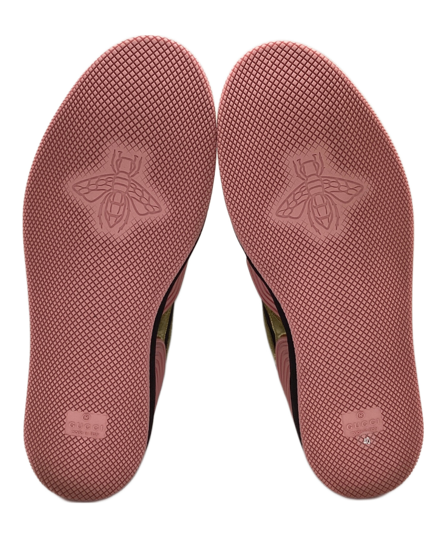 中古・古着通販】GUCCI (グッチ) BASKET LOW レザーローカット