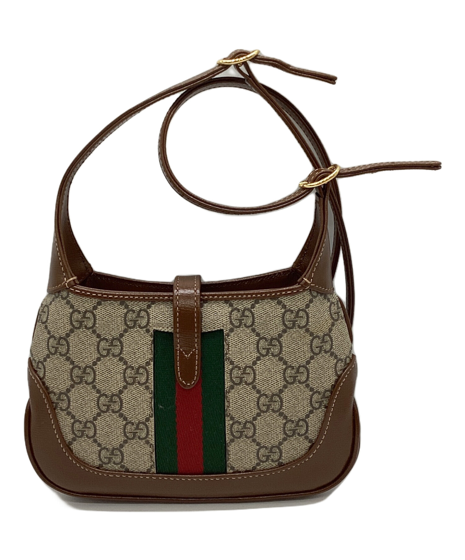 【GUCCI】グッチ　2way　ハンドバッグ　ショルダーバッグ　茶色　6248 GUCCI】グッチ 2way ハンドバッグ ショルダーバッグ 茶色 6248 GUCCI