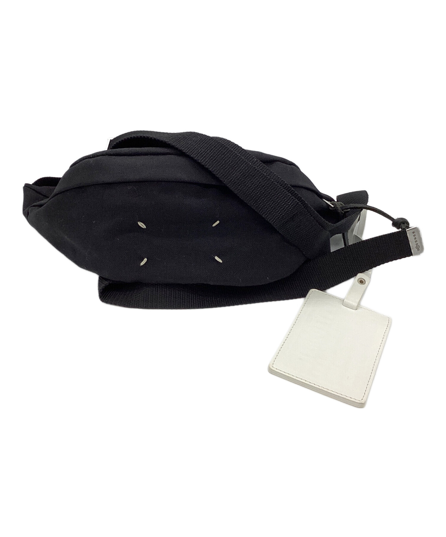 Maison Margiela ブラック ウエストバッグ 中古・古着通販】Maison Margiela (メゾンマルジェラ) ウエストバッグ