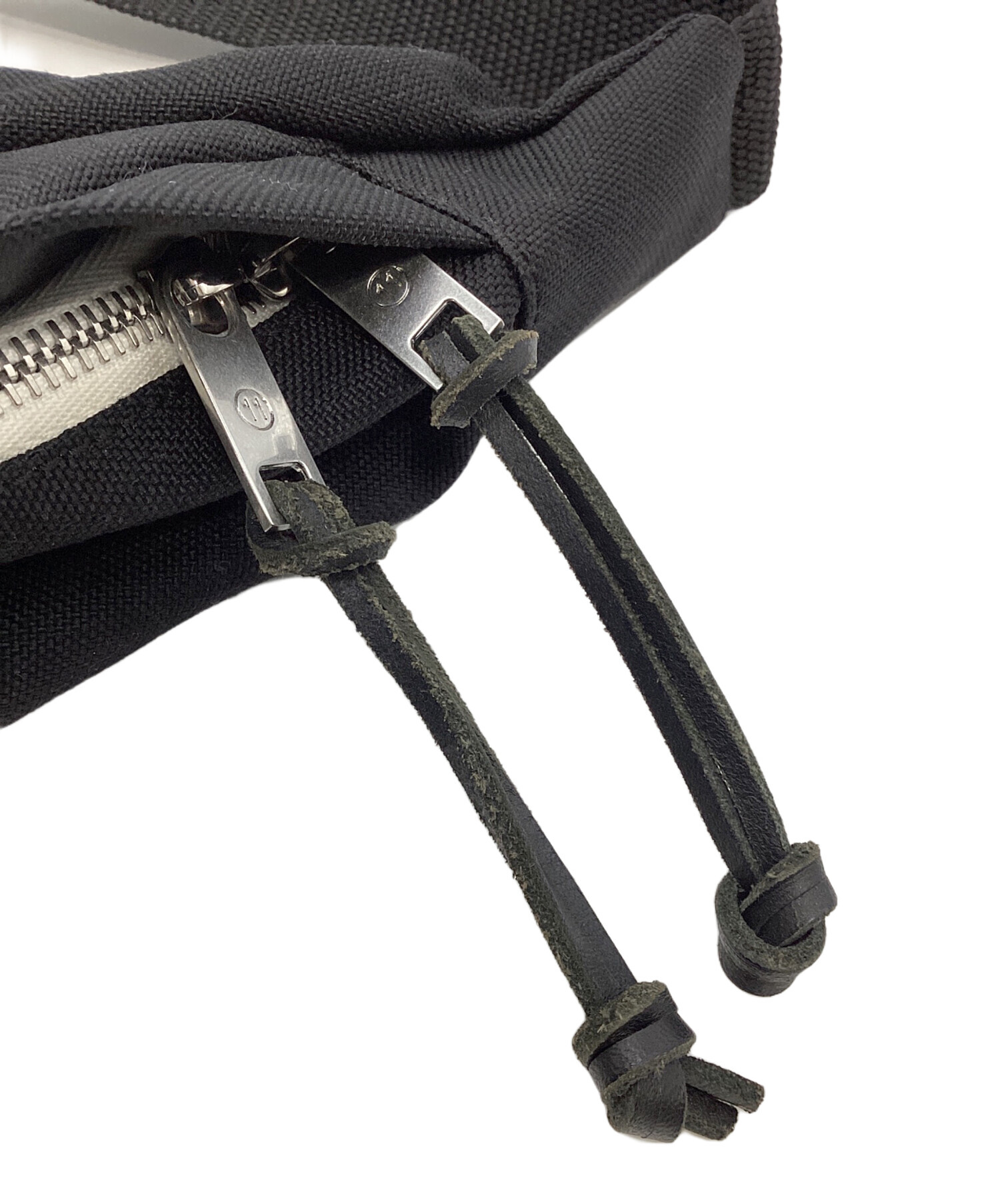 Maison Margiela ブラック ウエストバッグ 中古・古着通販】Maison Margiela (メゾンマルジェラ) ウエストバッグ