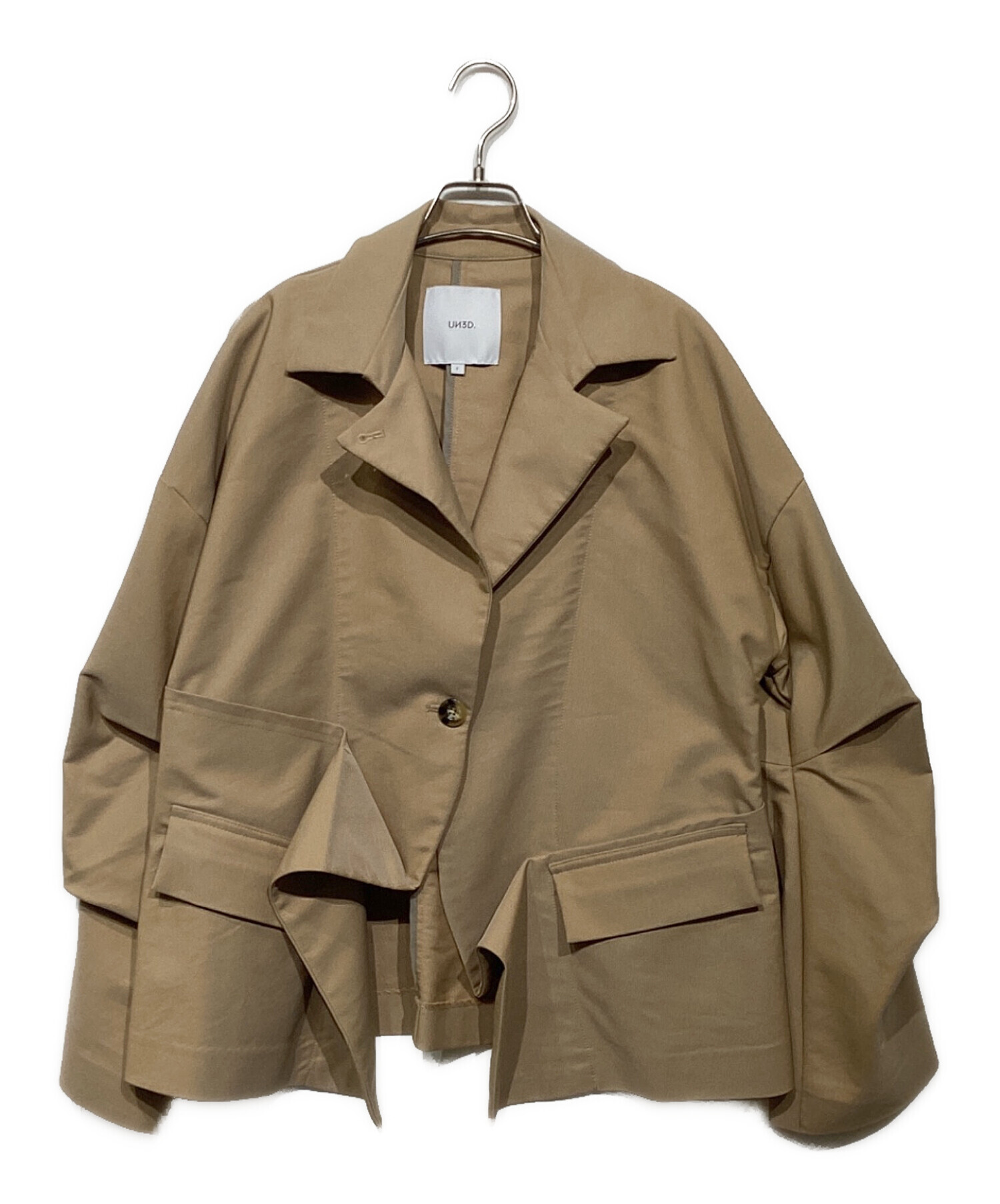 中古・古着通販】UN3D. (アンスリード) ショートオリガミトレンチ