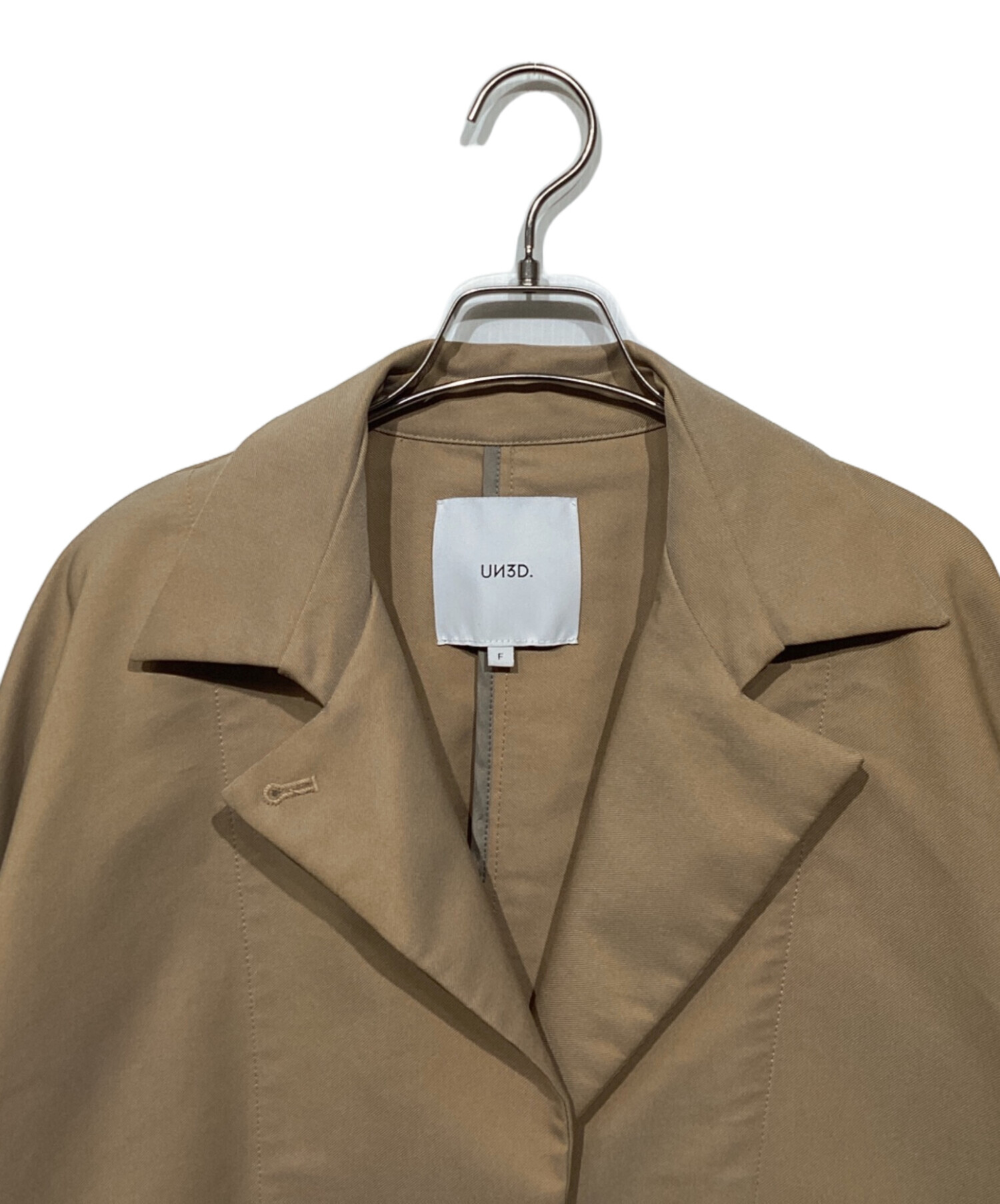 中古・古着通販】UN3D. (アンスリード) ショートオリガミトレンチ