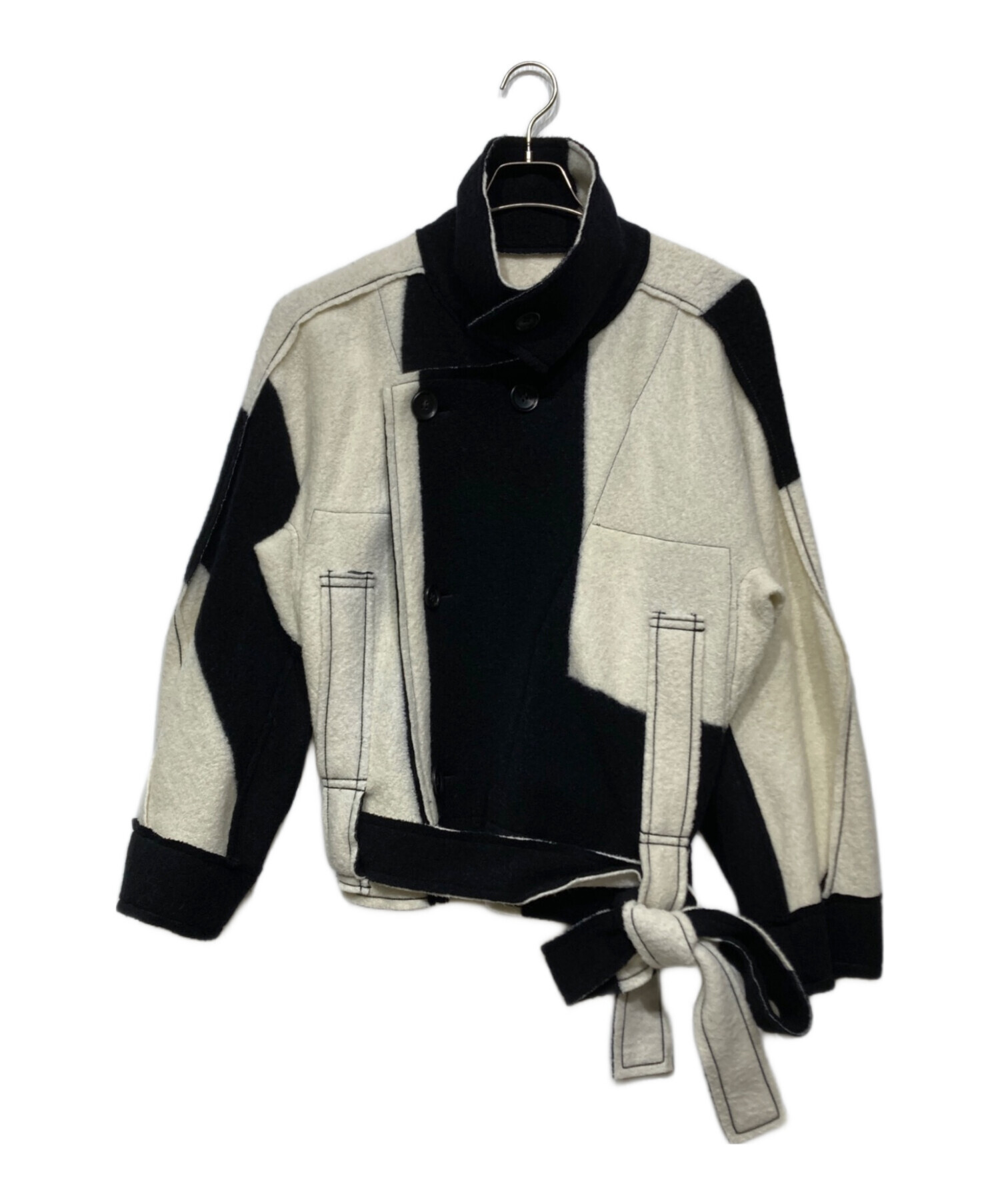 中古・古着通販】ISSEY MIYAKE (イッセイミヤケ) 縮絨加工ジャケット