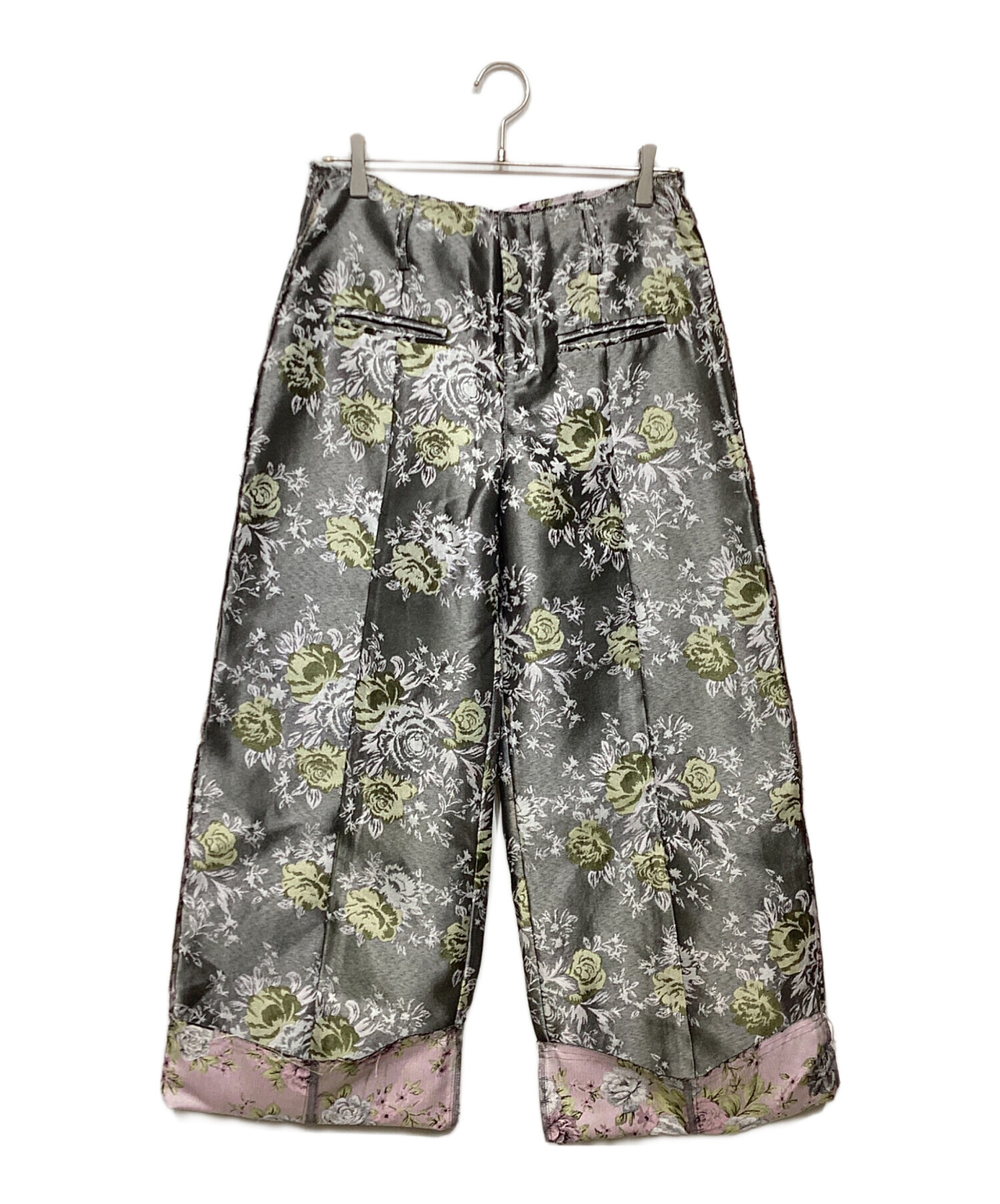 中古・古着通販】IGI (イジ) INSIDE OUT JACQUARD PANTS グレー サイズ