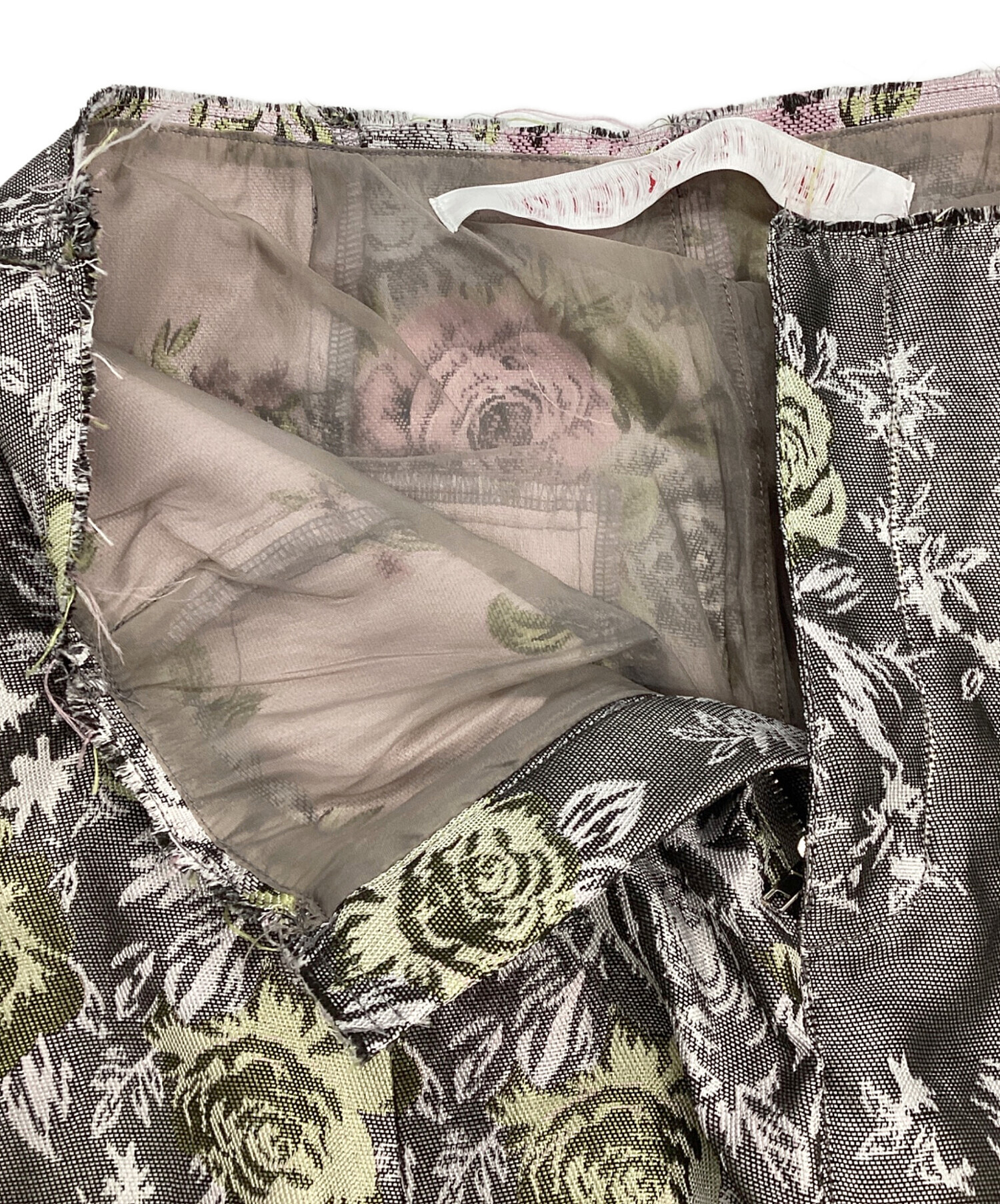 中古・古着通販】IGI (イジ) INSIDE OUT JACQUARD PANTS グレー サイズ