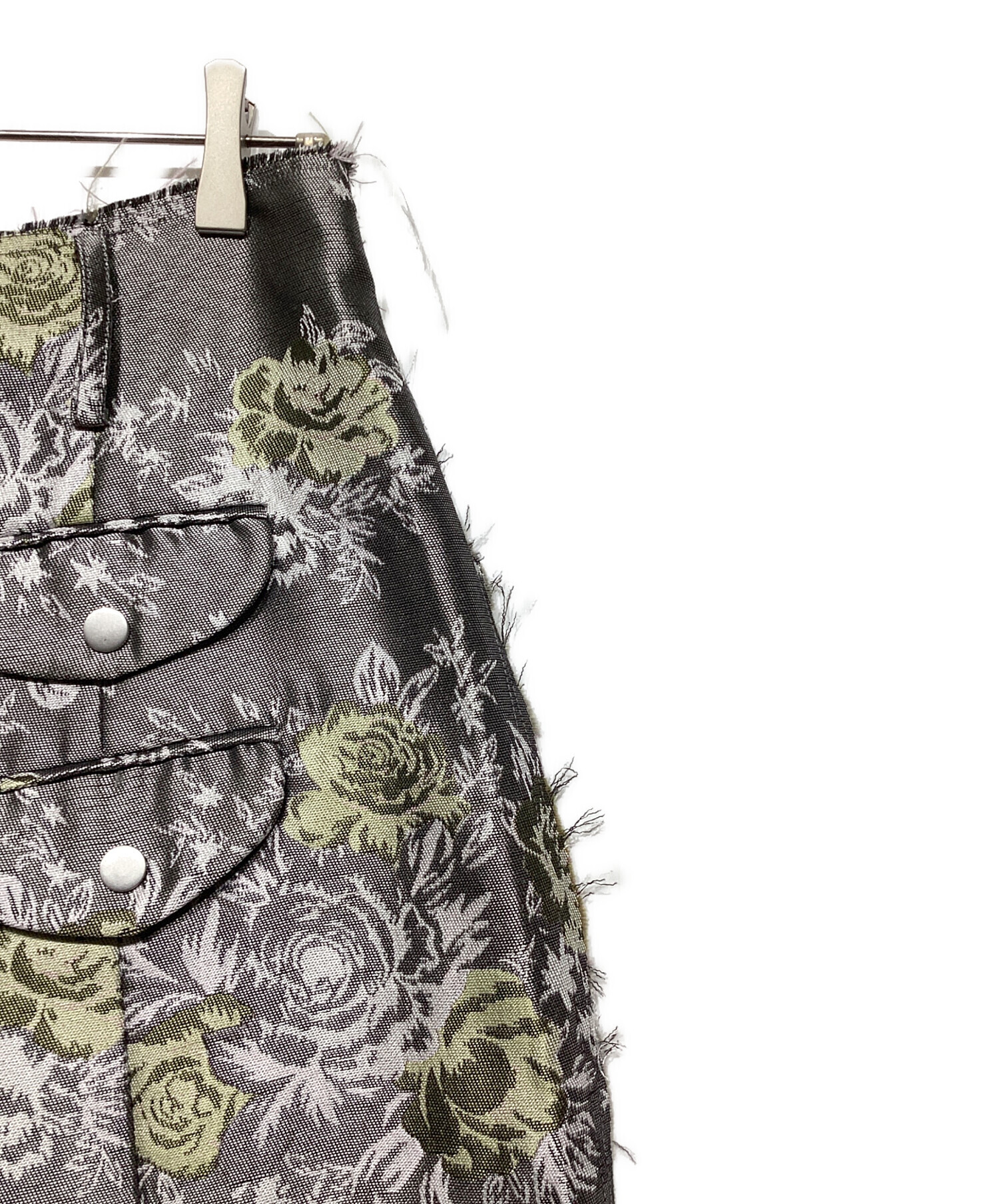 中古・古着通販】IGI (イジ) INSIDE OUT JACQUARD PANTS グレー サイズ