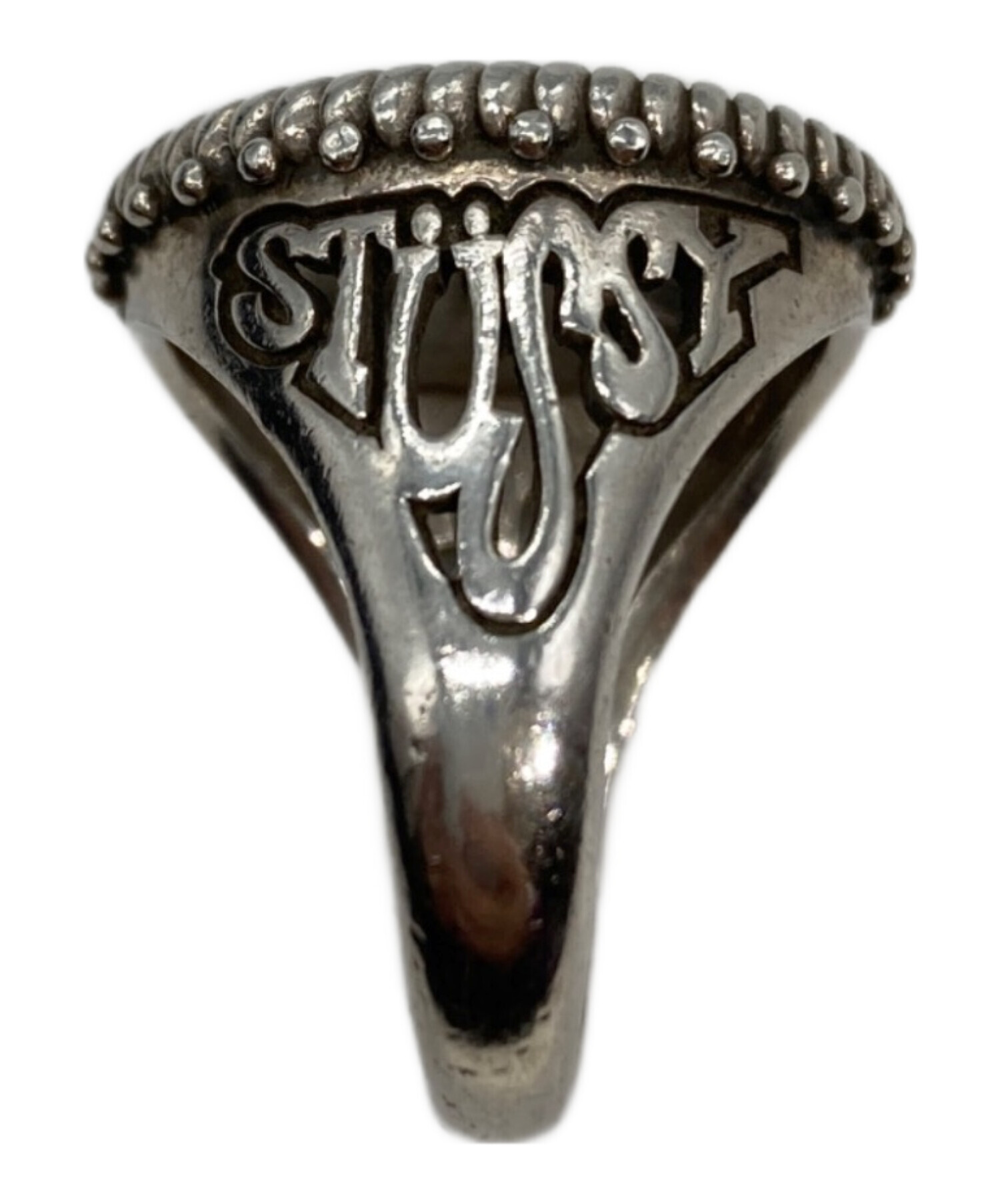 中古・古着通販】stussy (ステューシー) SS SOVEREIGN RING シルバー