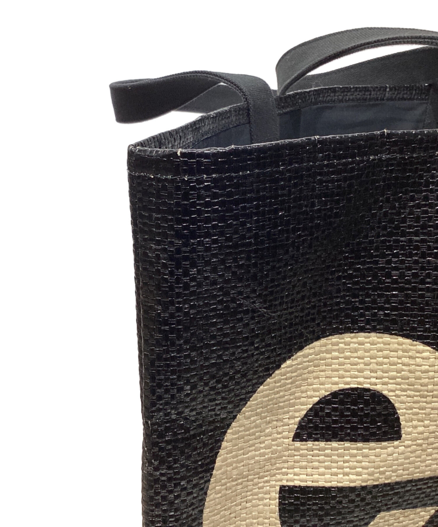 20SS SUPREME Raffia Tote Bag 黒 シュプリーム 【公式通販】