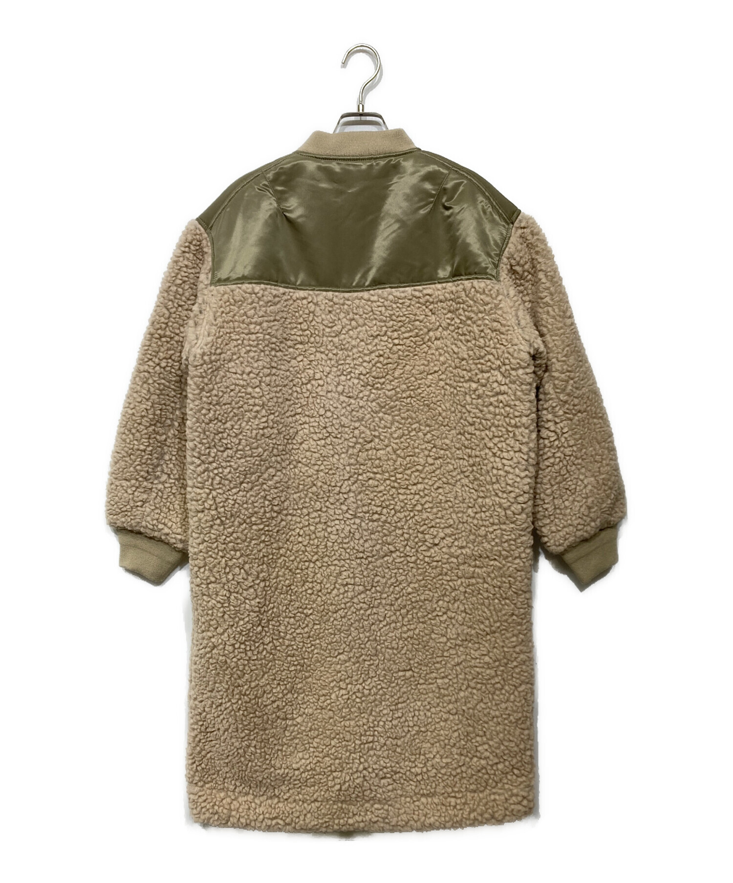 mal.rerere ブラウン フリース ボア ノースリーブベスト 新品タグ付き mal.rerere ブラウン フリース ボア ノースリーブベスト 新品タグ付き