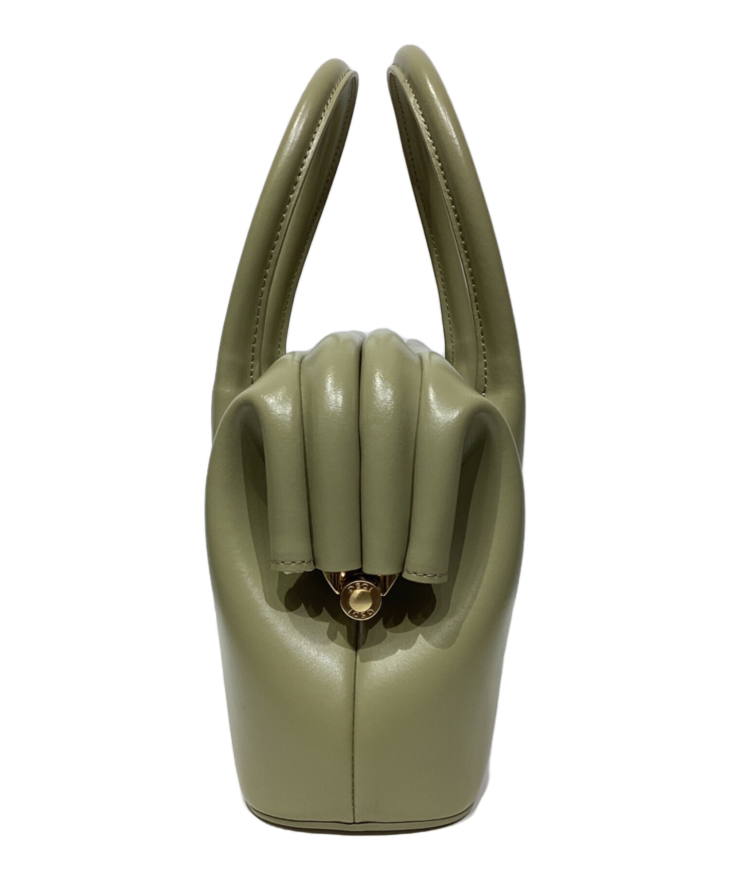 中古・古着通販】osoi (オソイ) BOAT BROTハンドバッグ カーキ