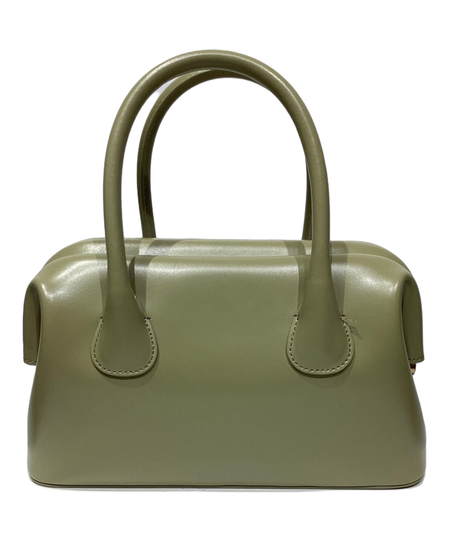 中古・古着通販】osoi (オソイ) BOAT BROTハンドバッグ カーキ