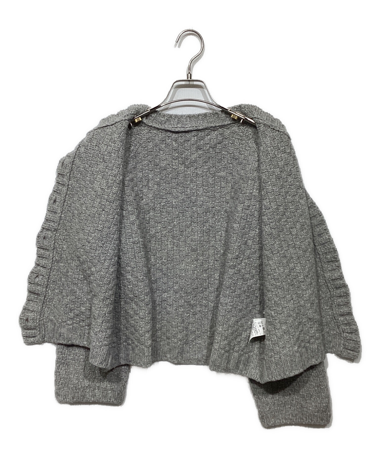 中古・古着通販】nest Robe (ネストローブ) ウールツイードニット