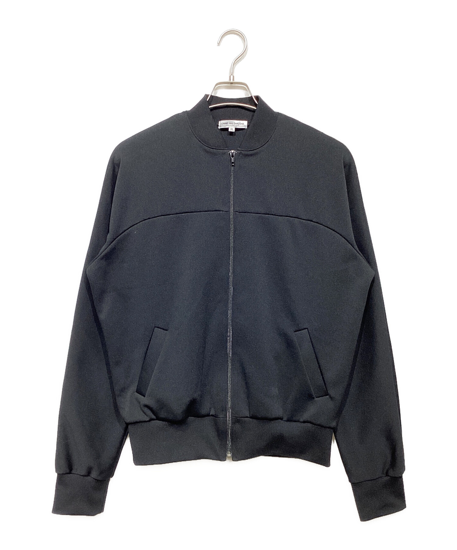 black COMME des GARCONS トラックジャケット XL 中古・古着通販】COMME des GARCONS (コムデギャルソン) トラック