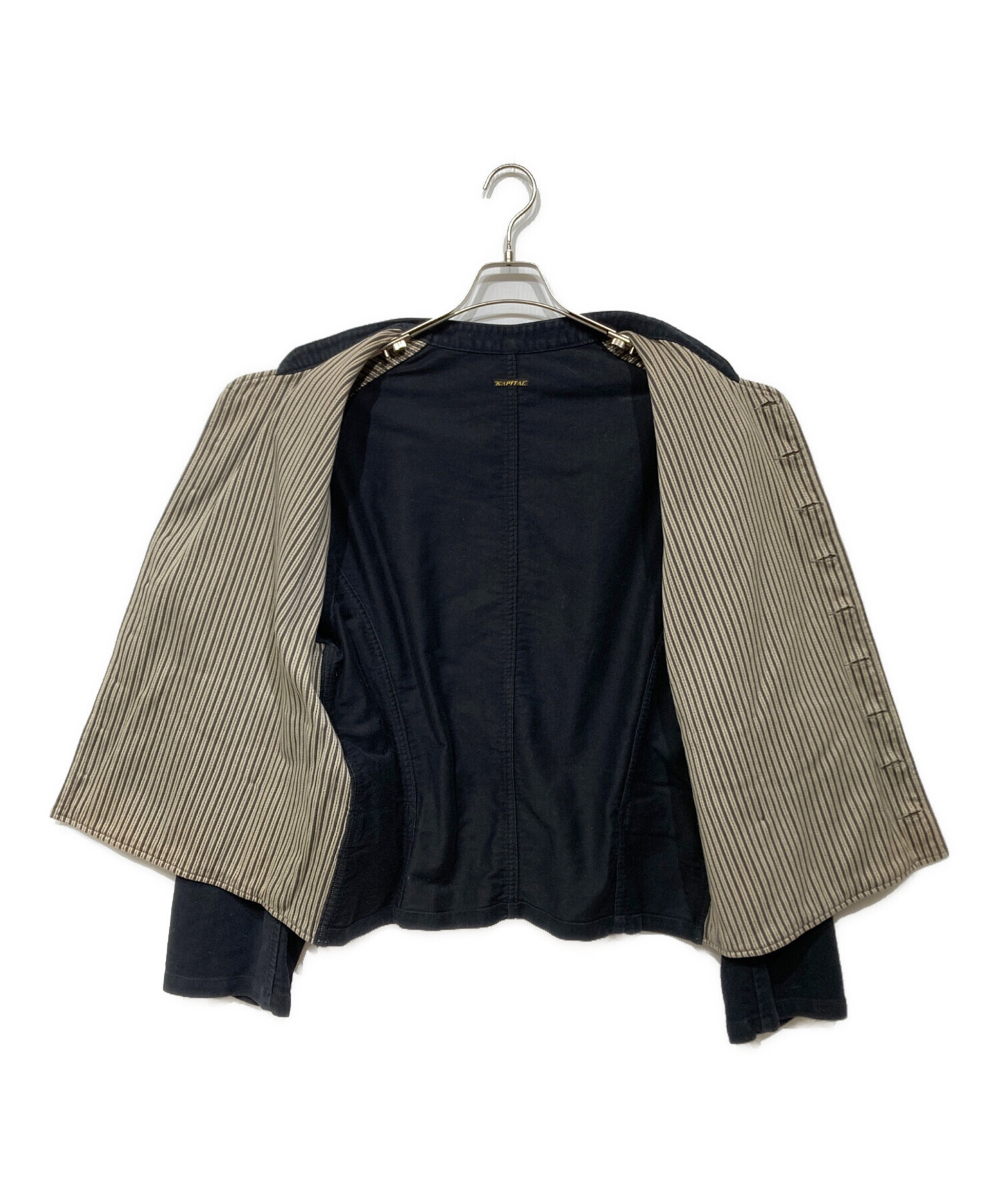 中古・古着通販】KAPITAL (キャピタル) ストライプワークジャケット