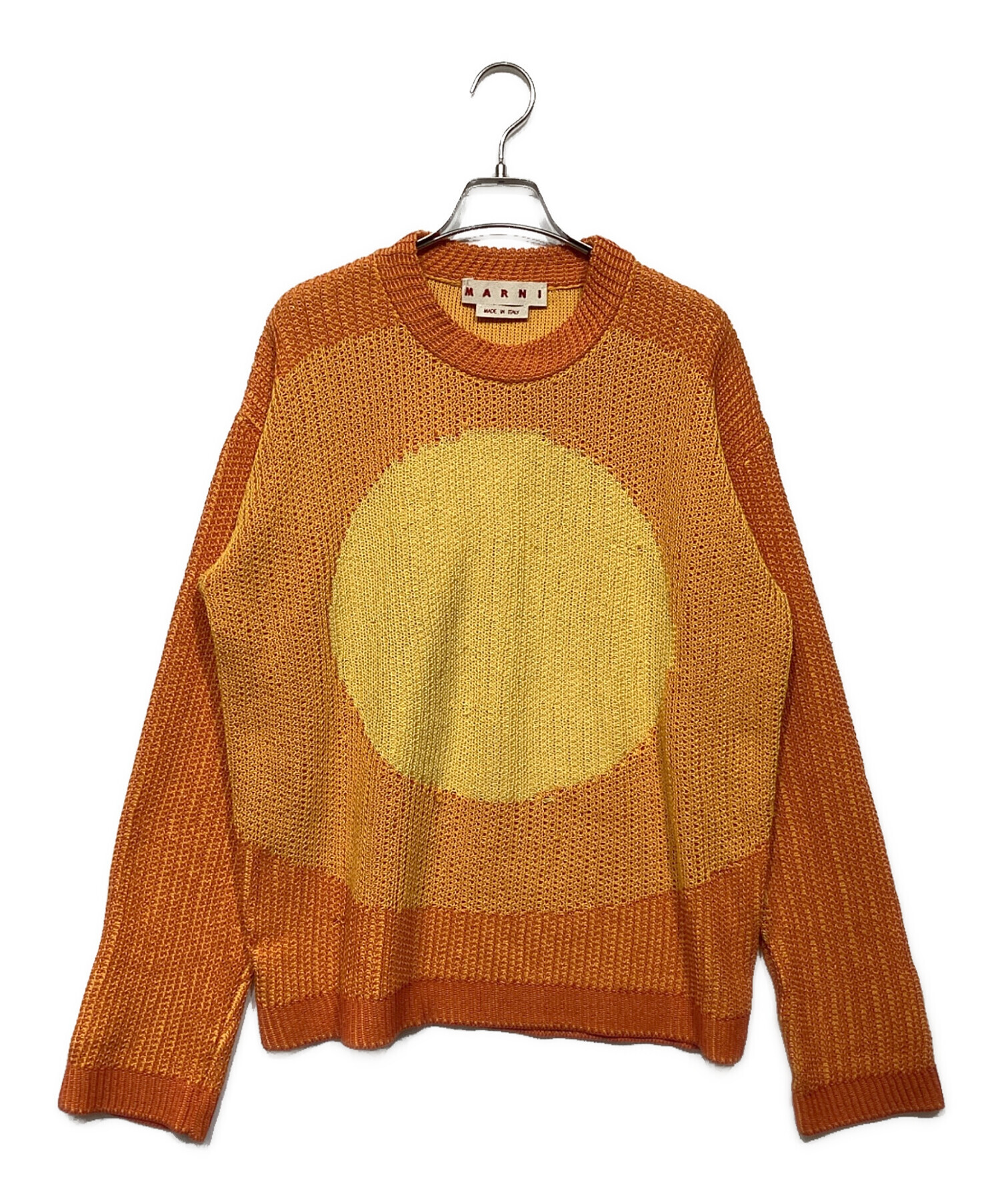 中古・古着通販】MARNI (マルニ) Roundneck Sweater オレンジ サイズ