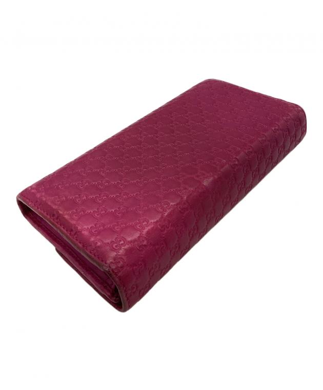 中古・古着通販】GUCCI (グッチ) マイクログッチシマ 長財布291099