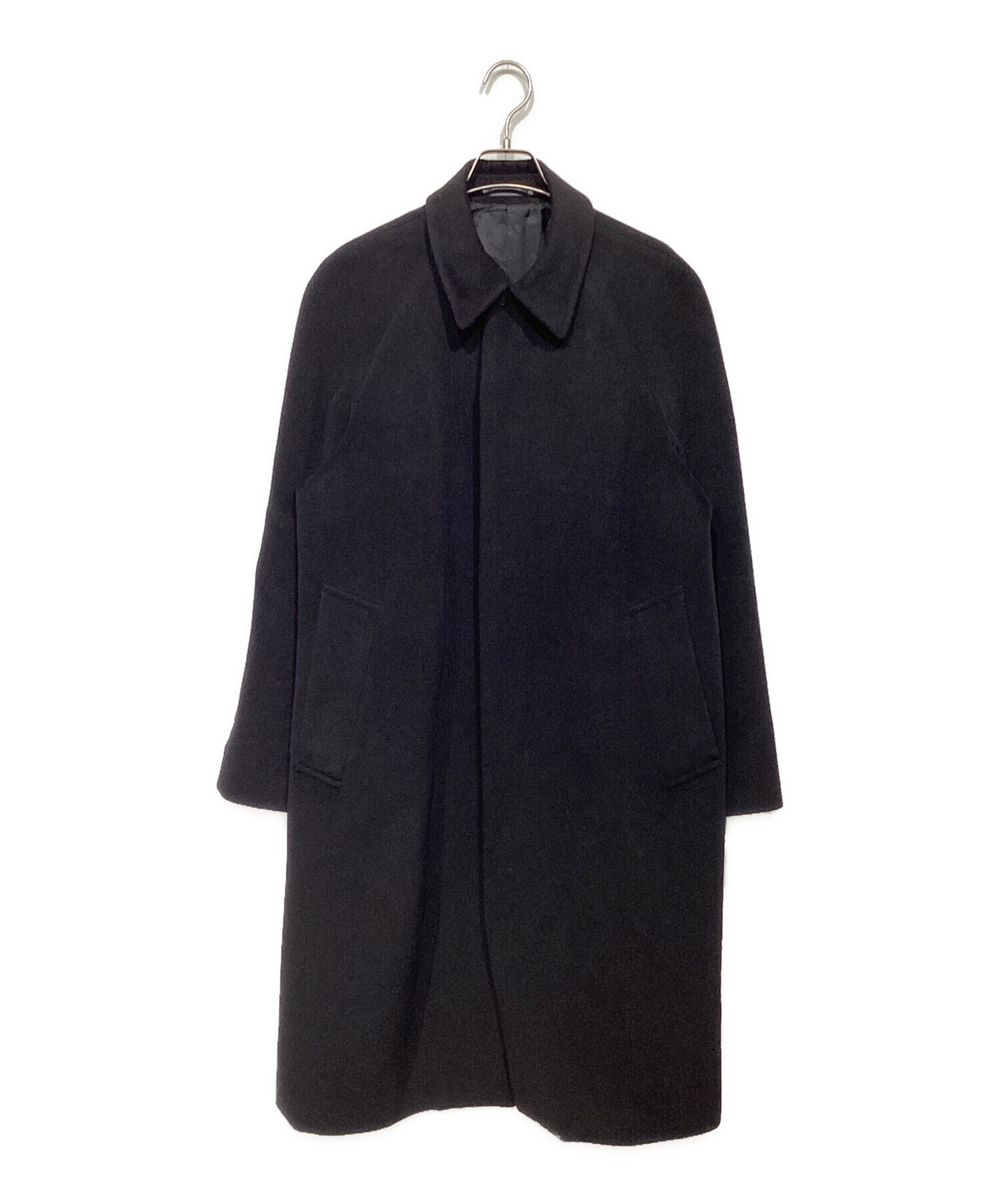 中古・古着通販】PAUL SMITH (ポールスミス) アンゴラ比翼コート